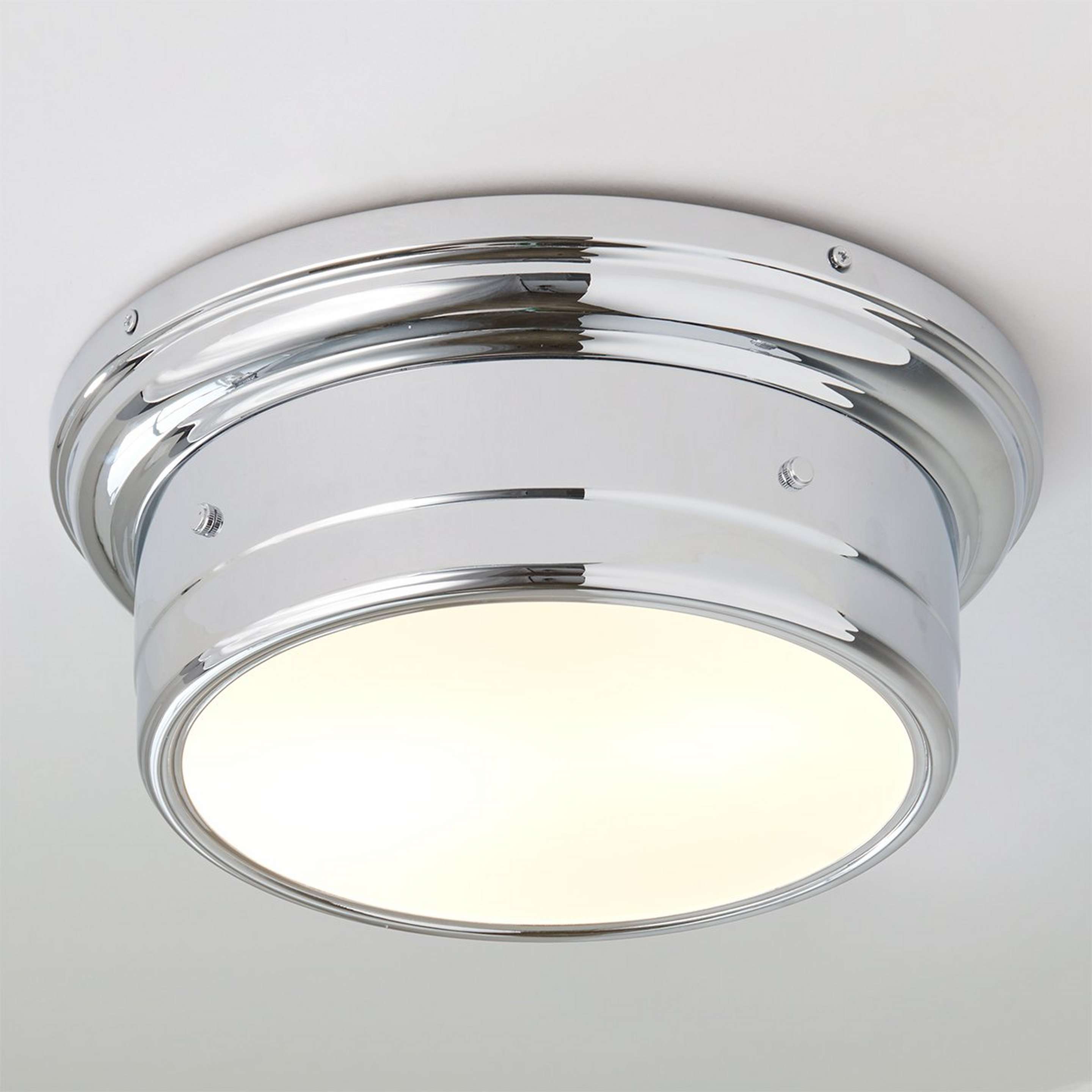 A Percival Ceiling Light - Small with Chrome color
