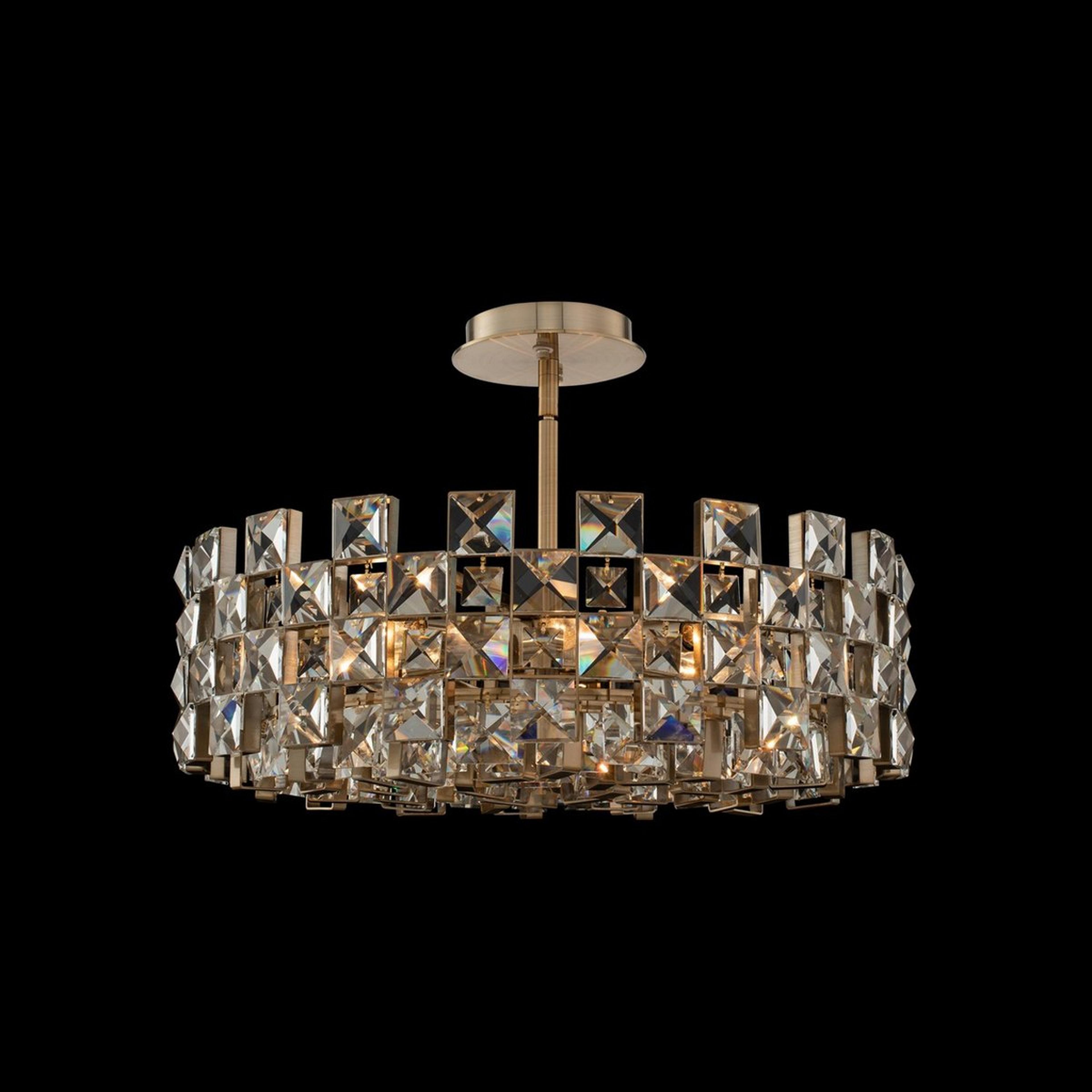 A Anisa Convertible Semi-Flush Ceiling Light with undefined color
