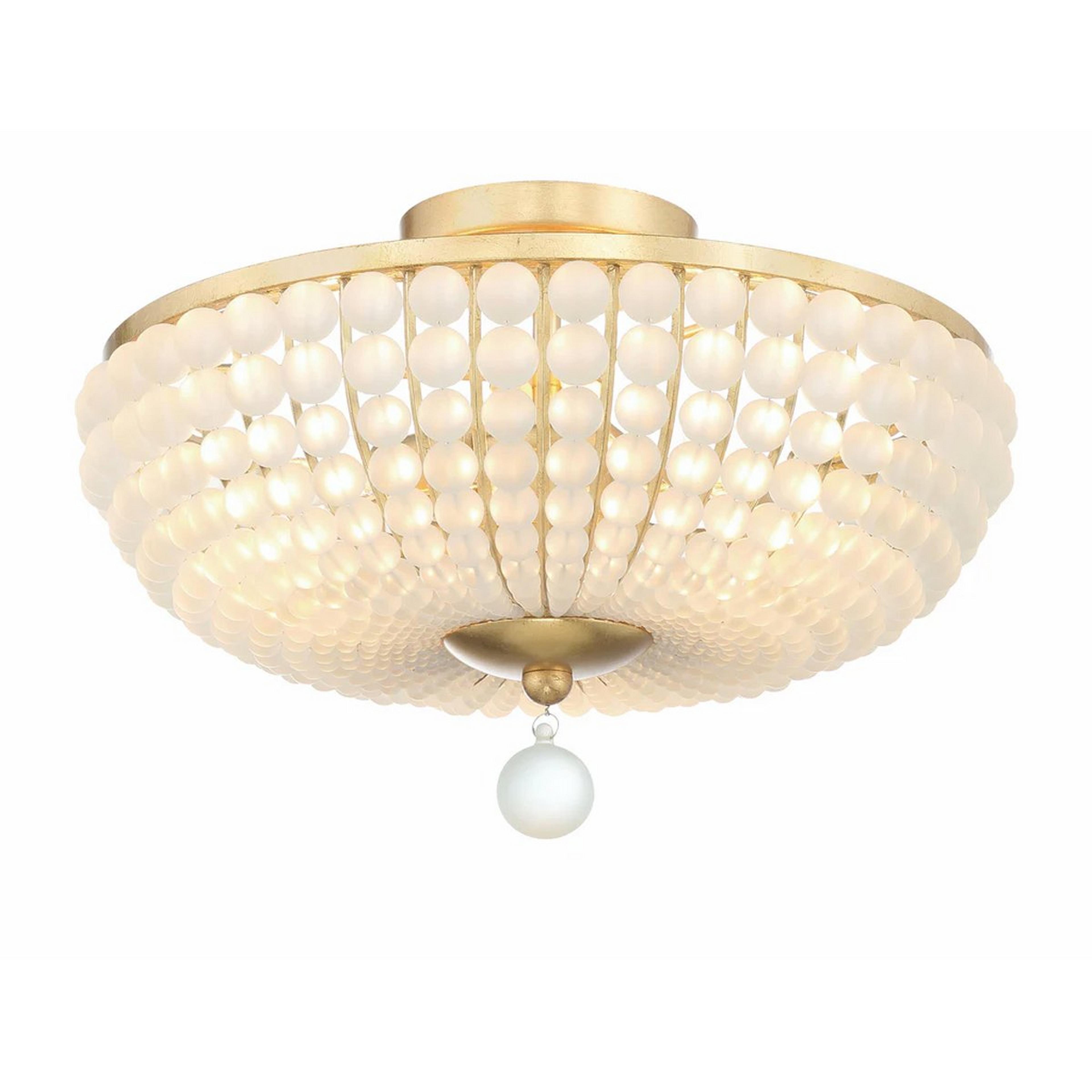 A Avoca Semi-Flush Ceiling Light - Small with undefined color