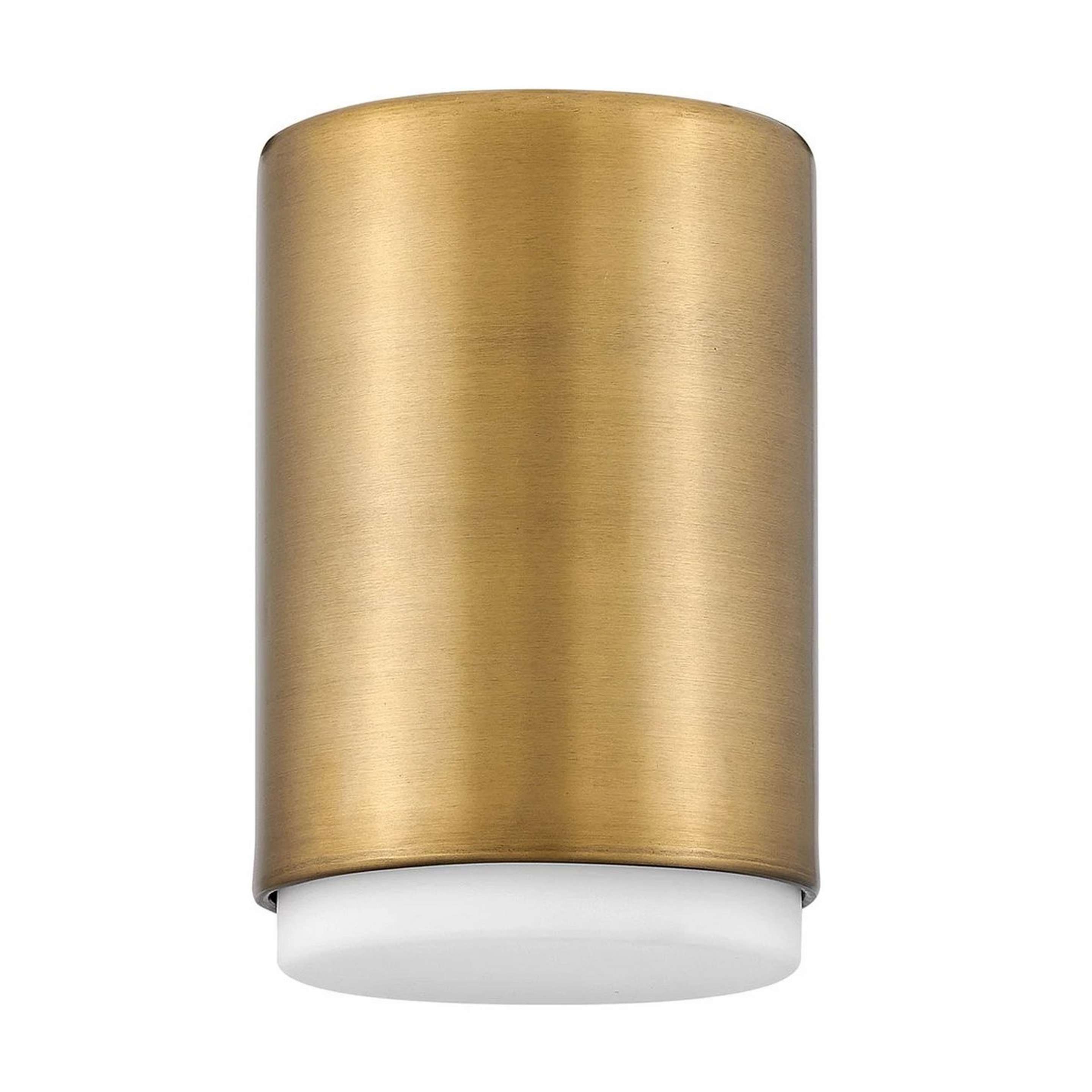 A Weston Ceiling Light - Small with Brass / Opal Glass color