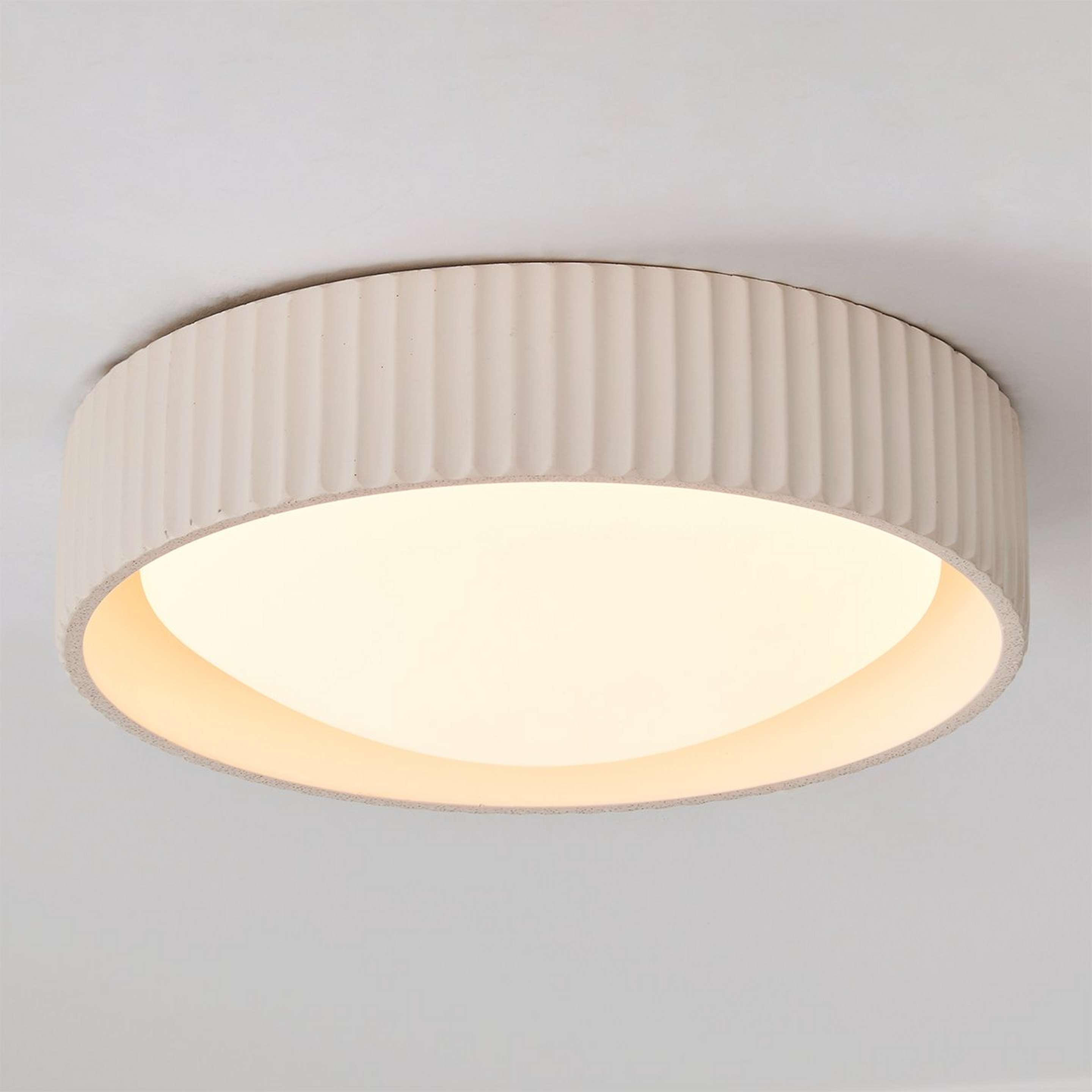 A Silverton LED Ceiling Light - Small with Matte White color