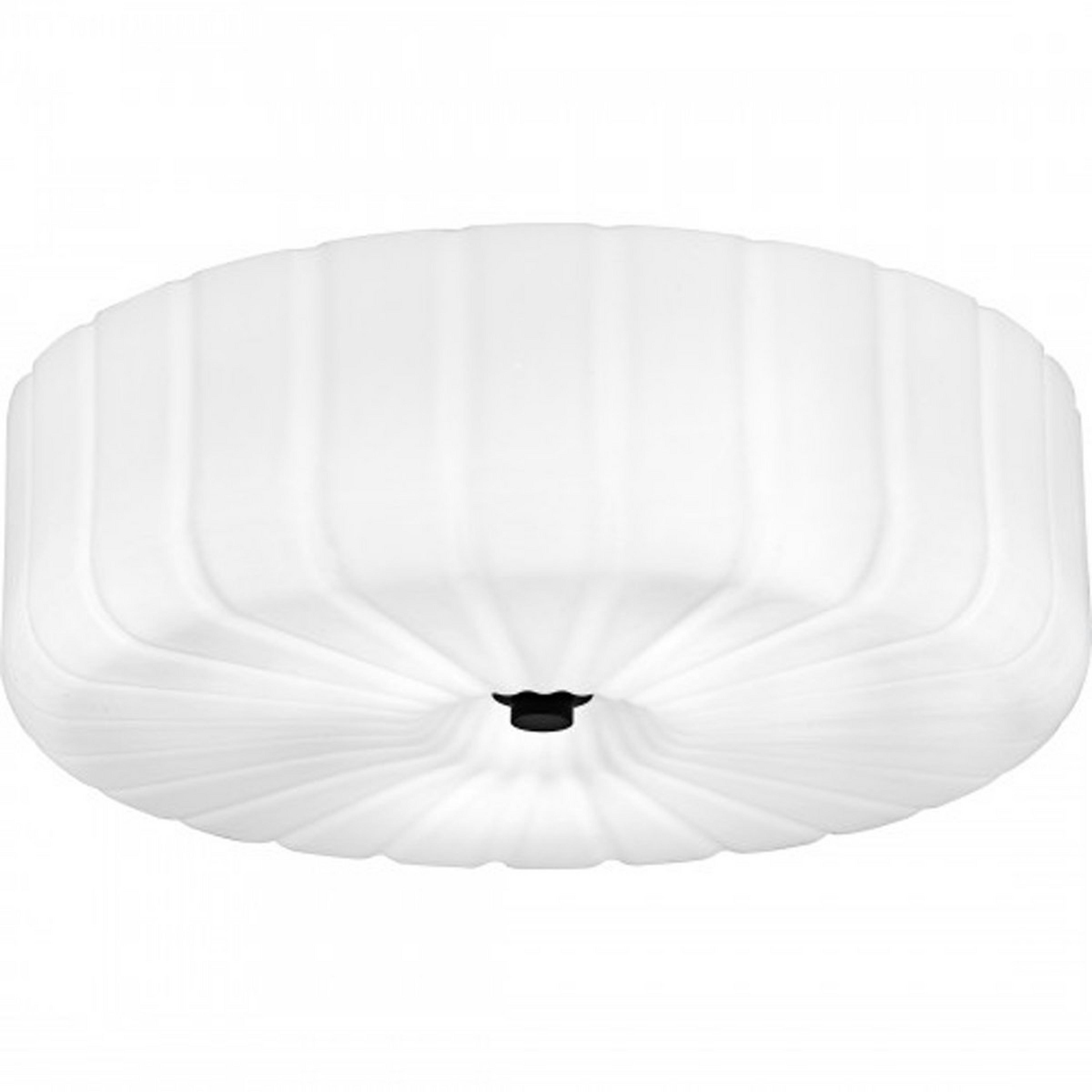 A Greyston Ceiling Light with Opal Glass / Black / Gold / Brushed Nickel color