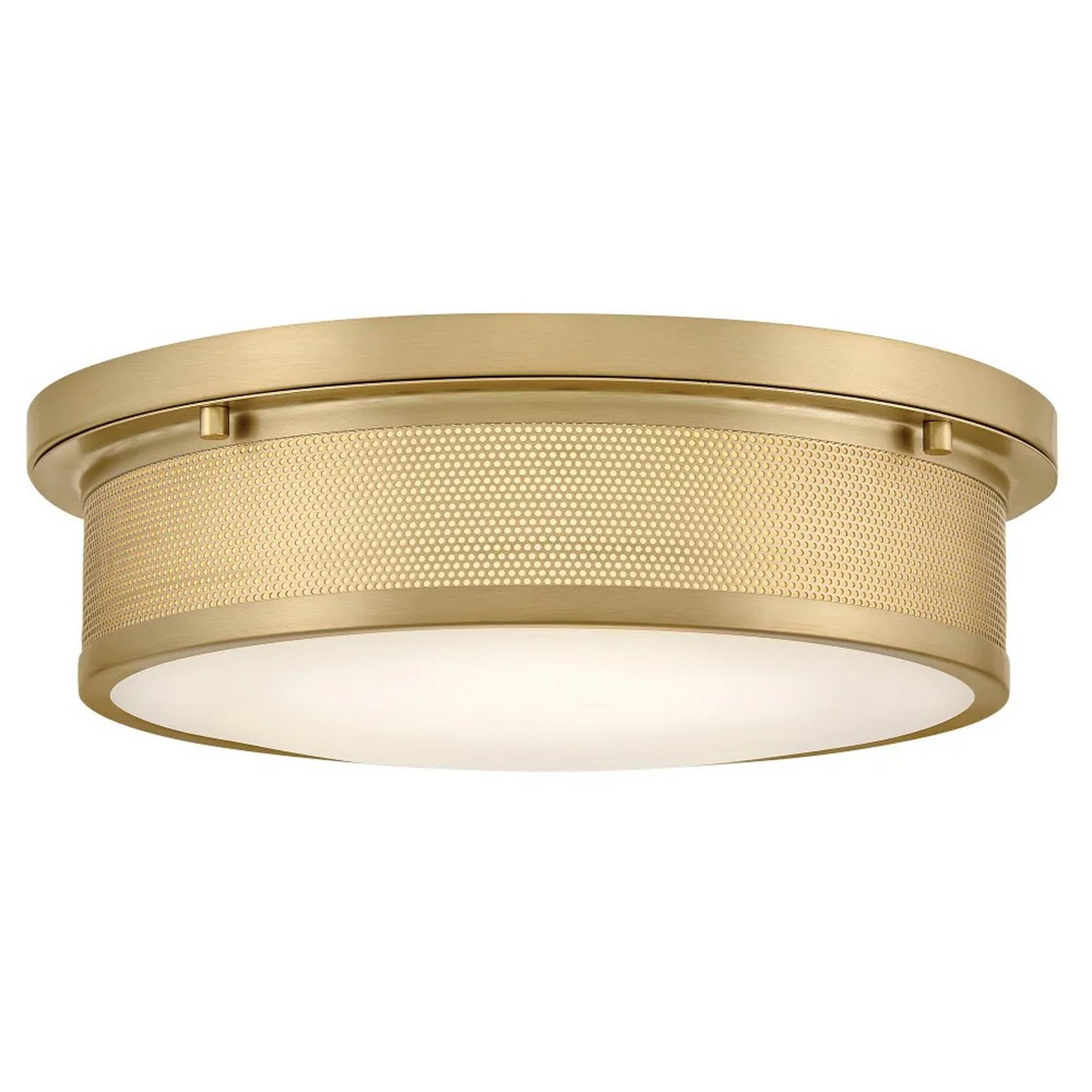A Altus Ceiling Light with Brass / White color
