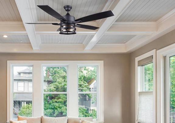 Lux Comfort Low Profile Ceiling Fan With Light