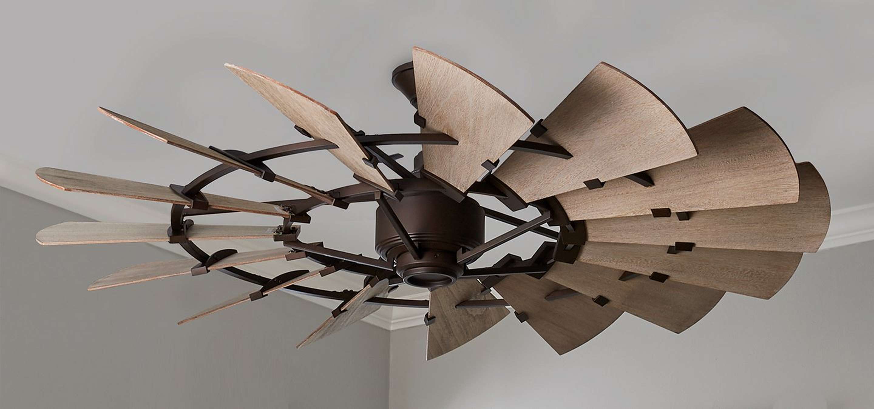 Rustic Windmill Ceiling Fan