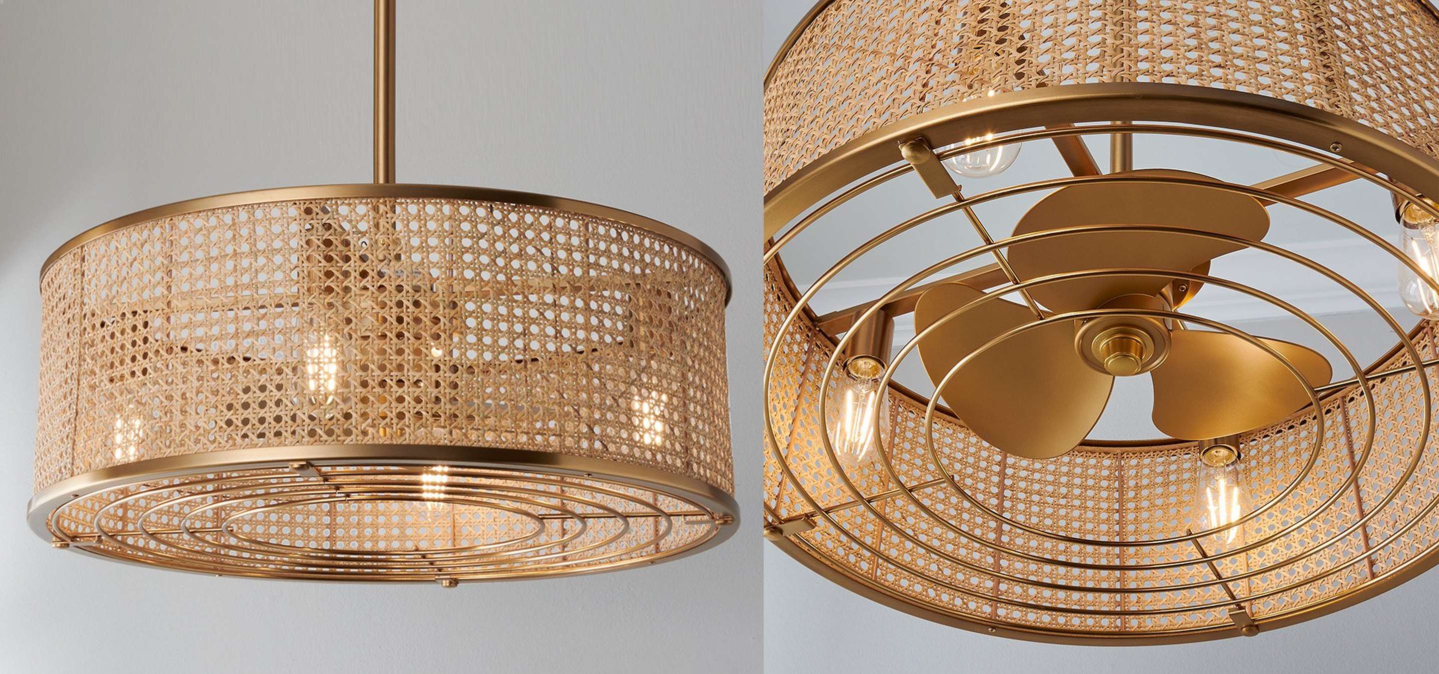 Transitional Sommer Ceiling Fandelier
