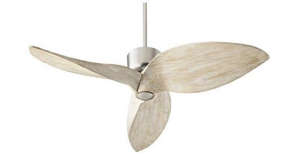 Leaf blade ceiling fan style