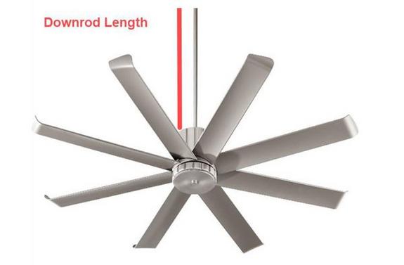 Ceiling Fan downrod length