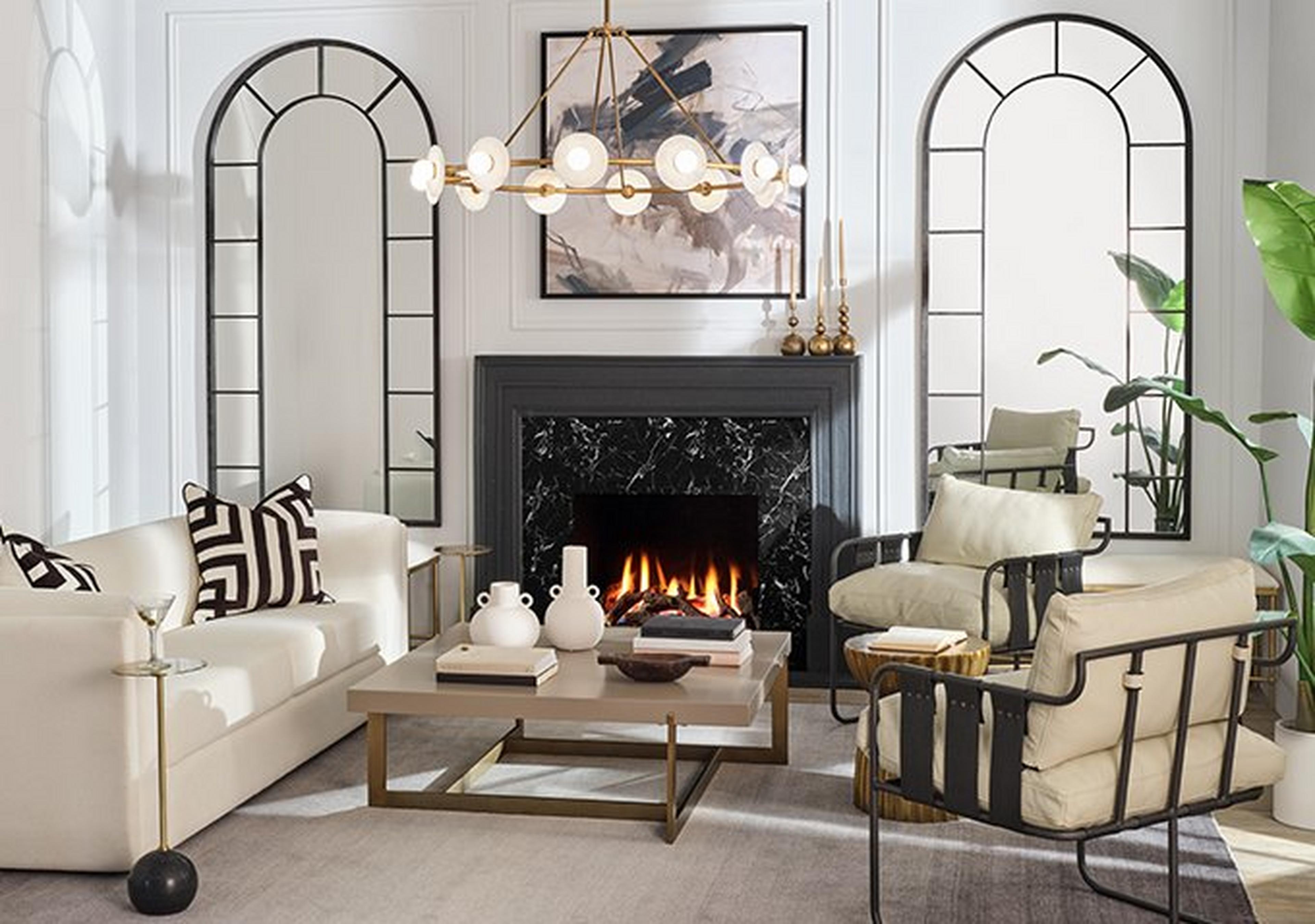 Modern Heritage casual living room