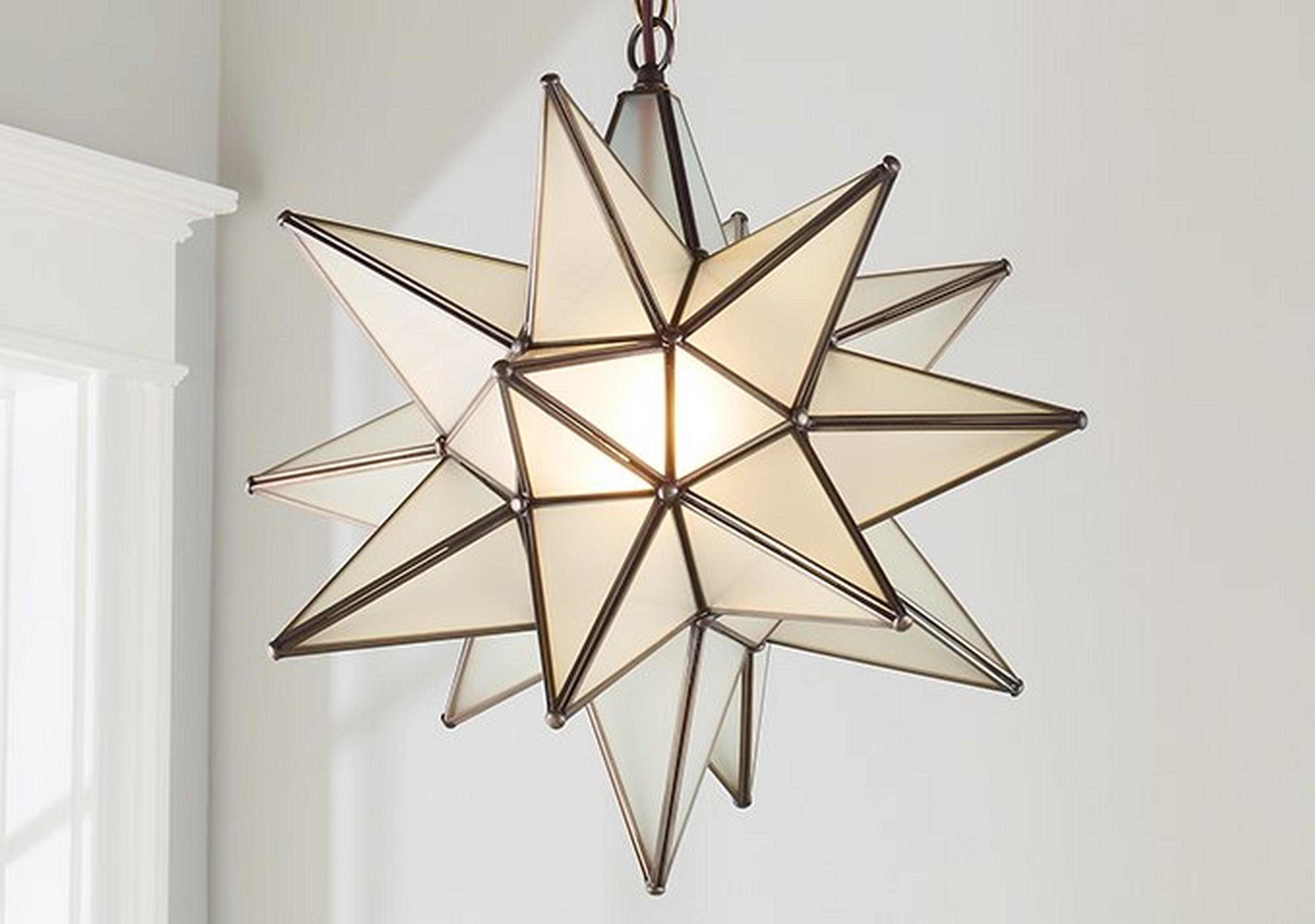 Superior Moravian Star Pendant