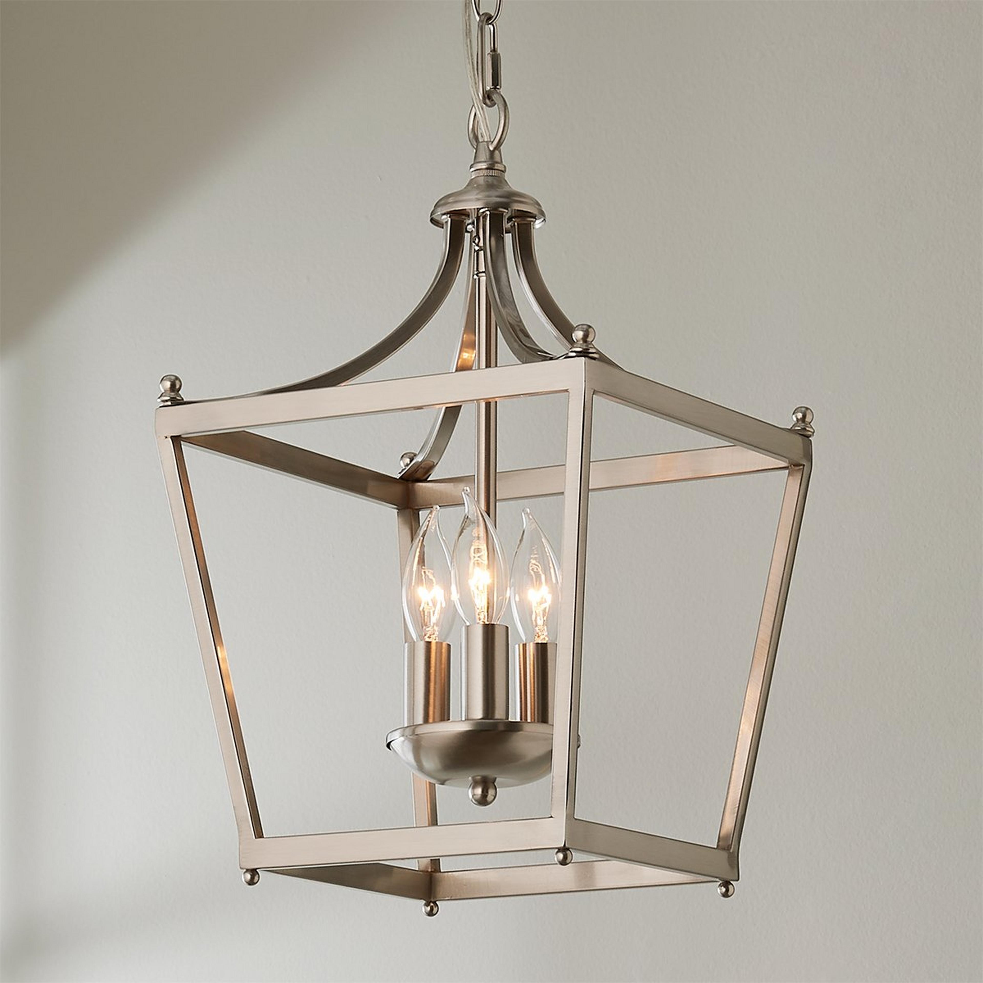 Simple Mini Pagoda Lantern - 3 Light