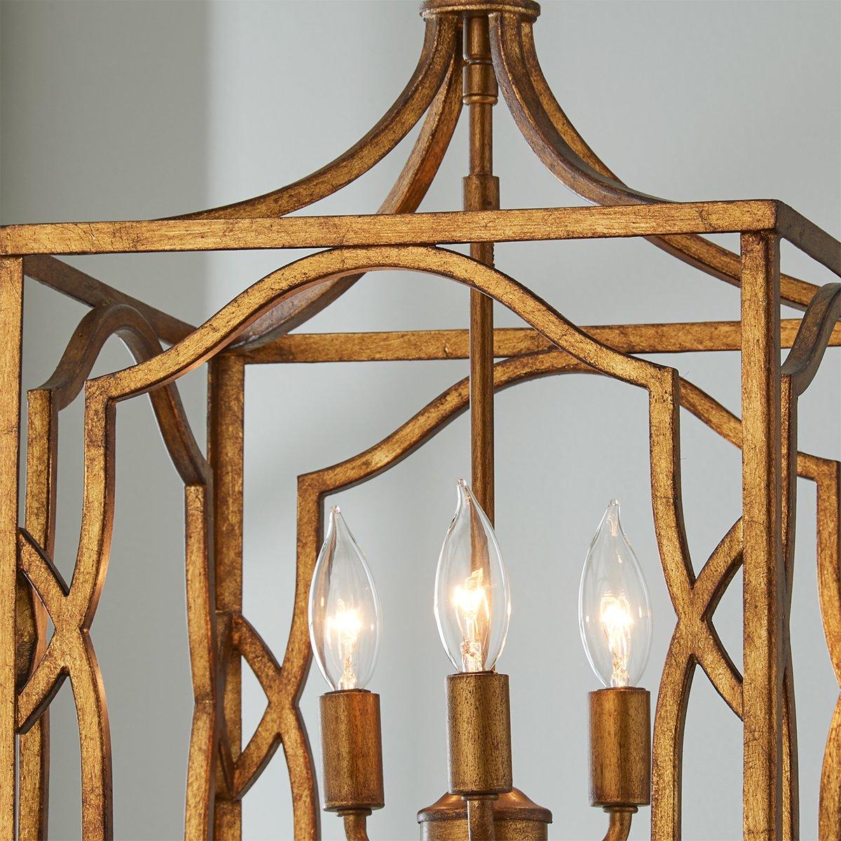 Modern Fretwork Frame Lantern - Small | Shades of Light