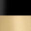 Matte Black / Satin Brass