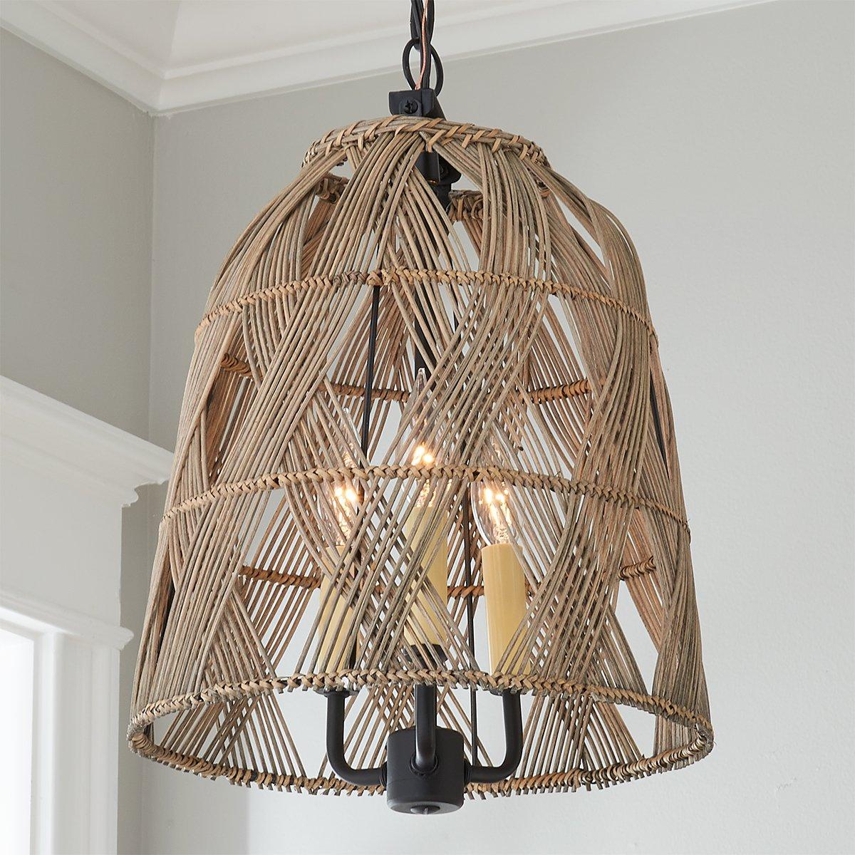 Young House Love Wicker Bell Lantern