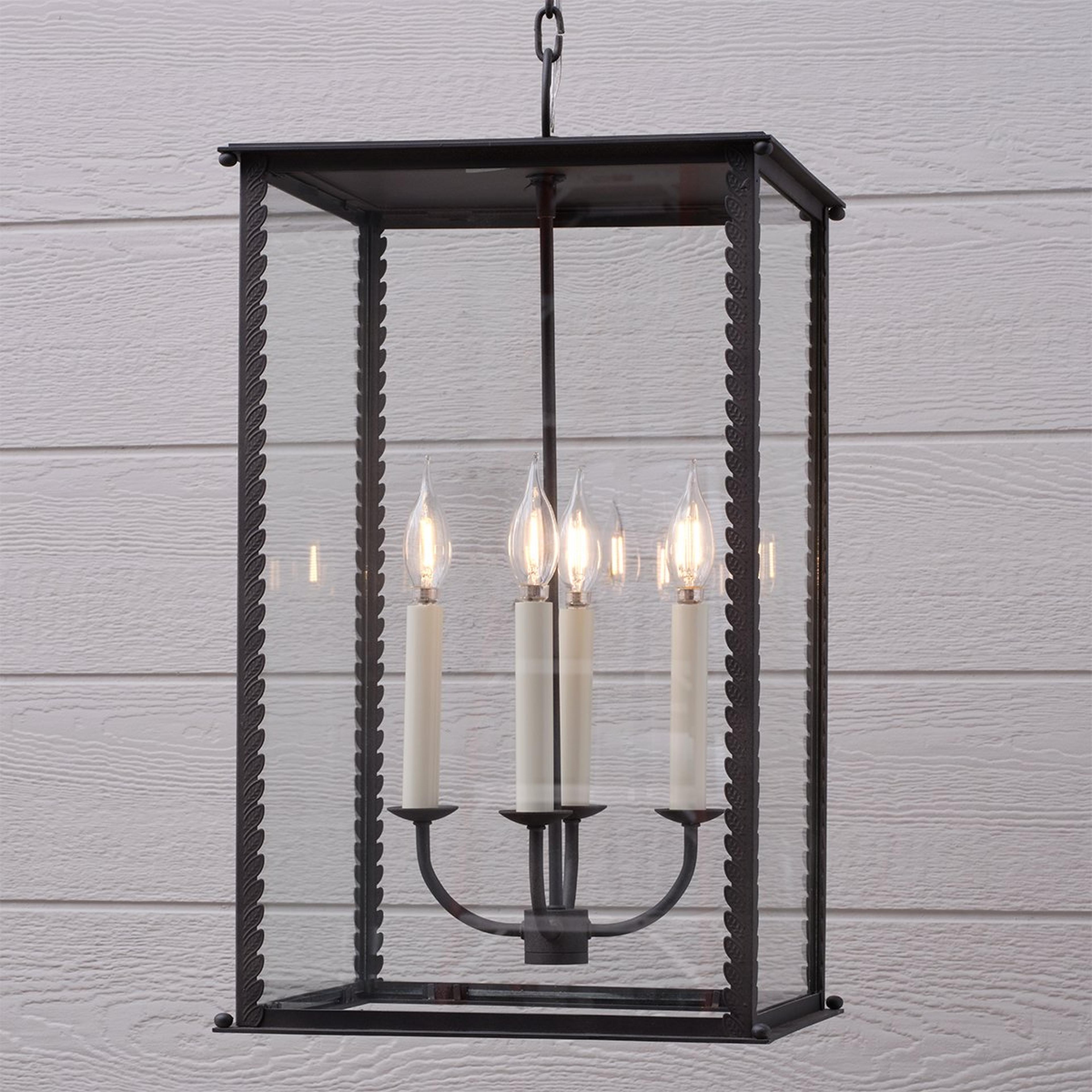 A Liana Lantern with French Iron color