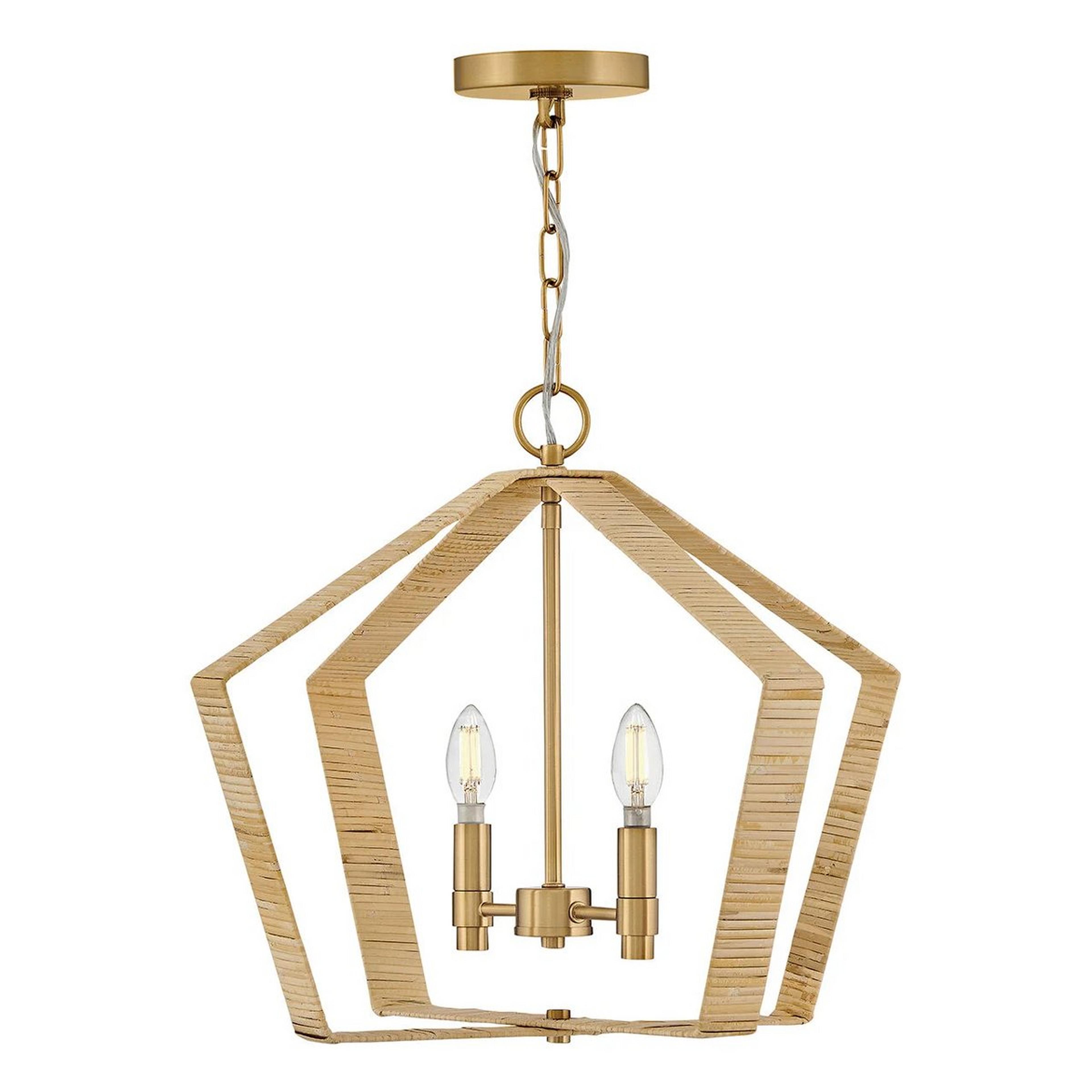 Sampriti Lantern - Rattan