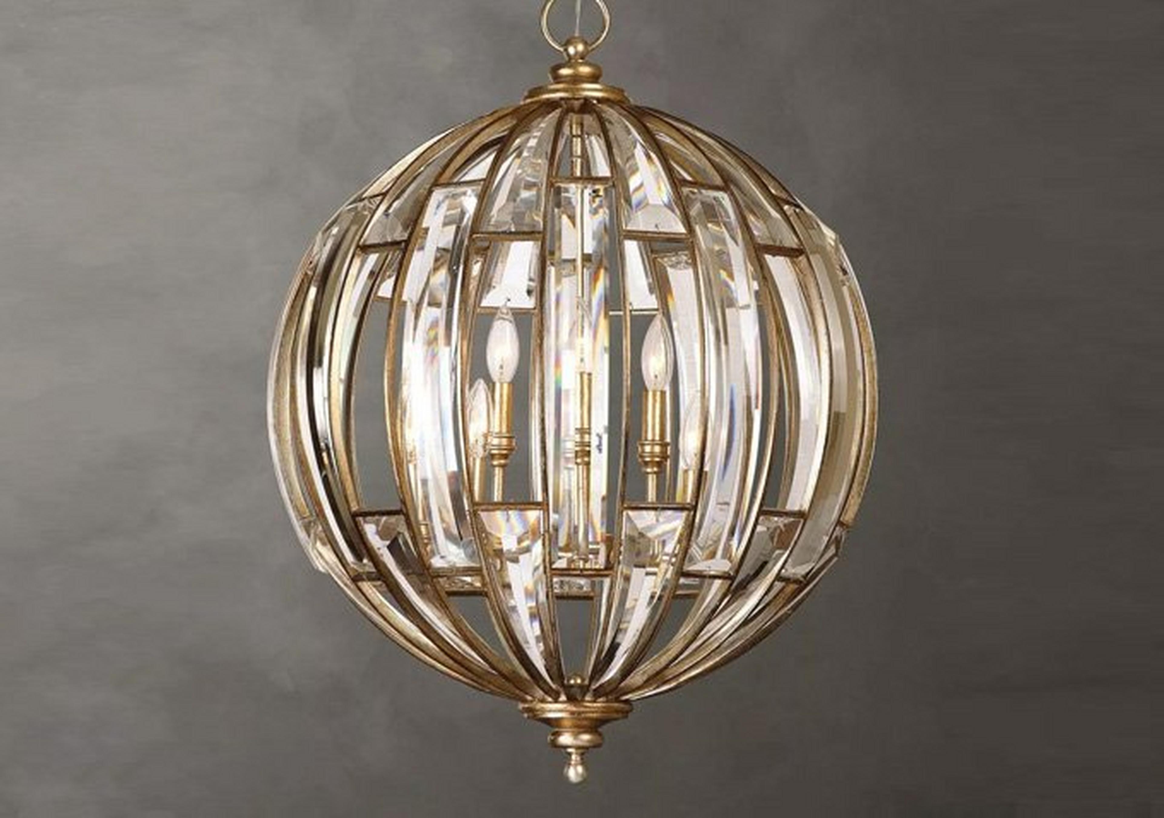 Champagne Silver Ceridwen Lantern
