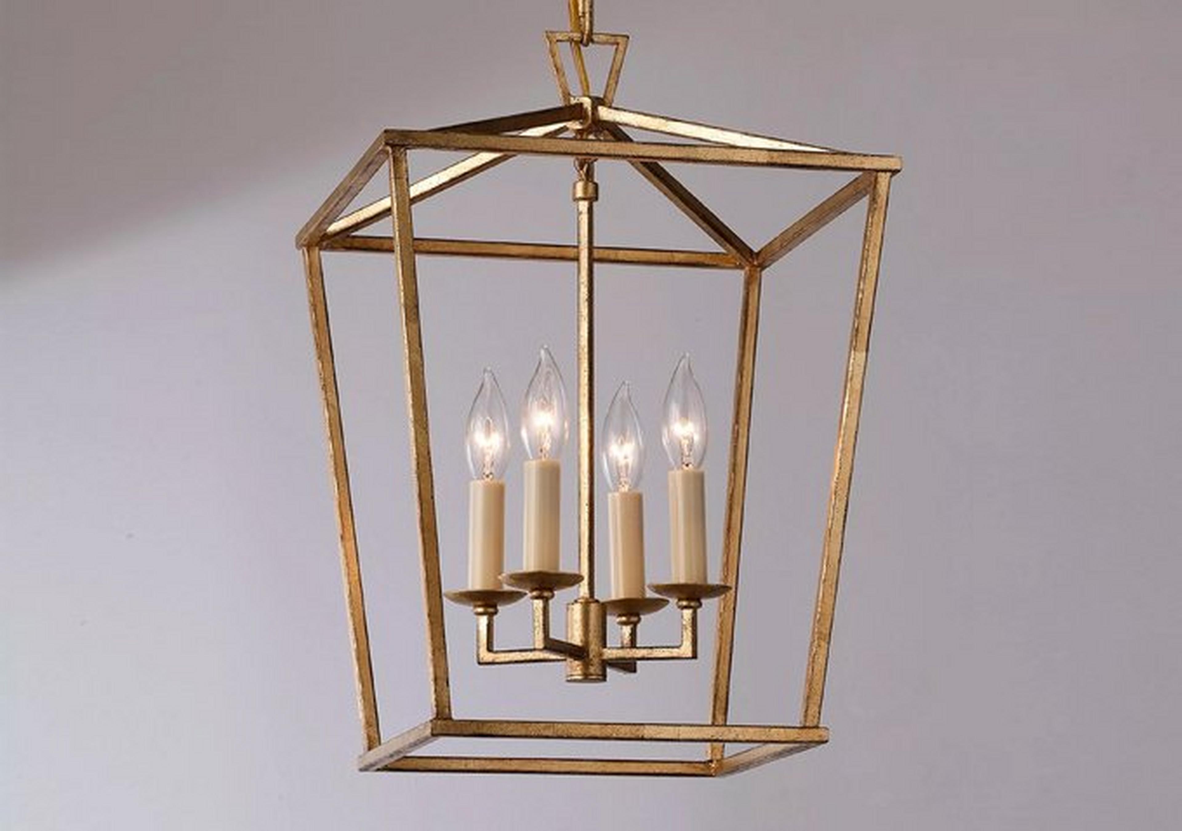 Gold Leaf Kylian Lantern