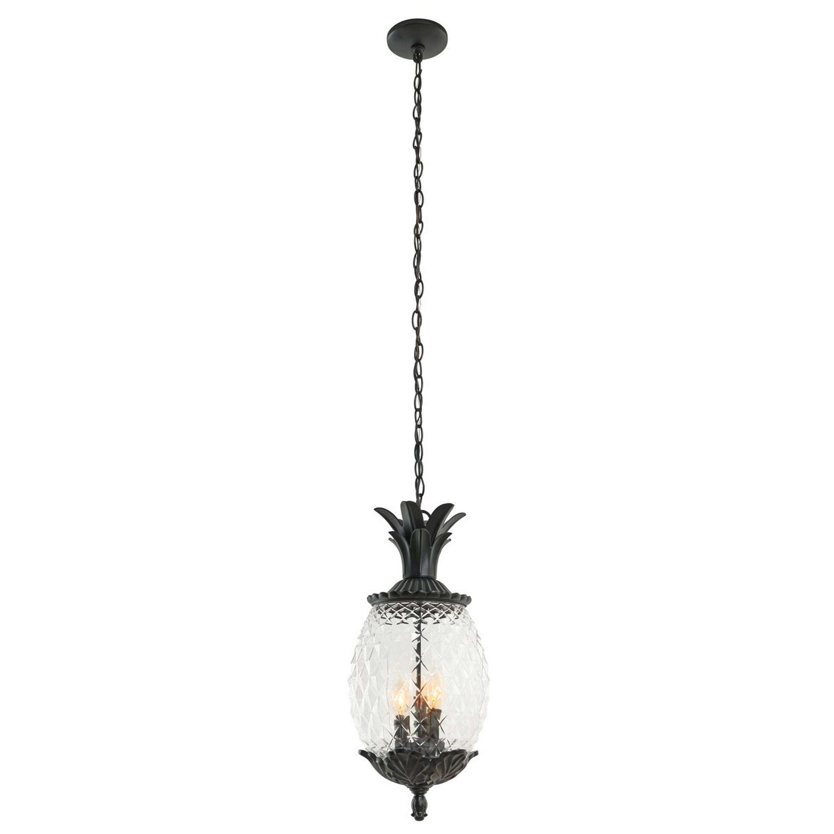 A Welcome Home Outdoor Lantern with Matte Black color