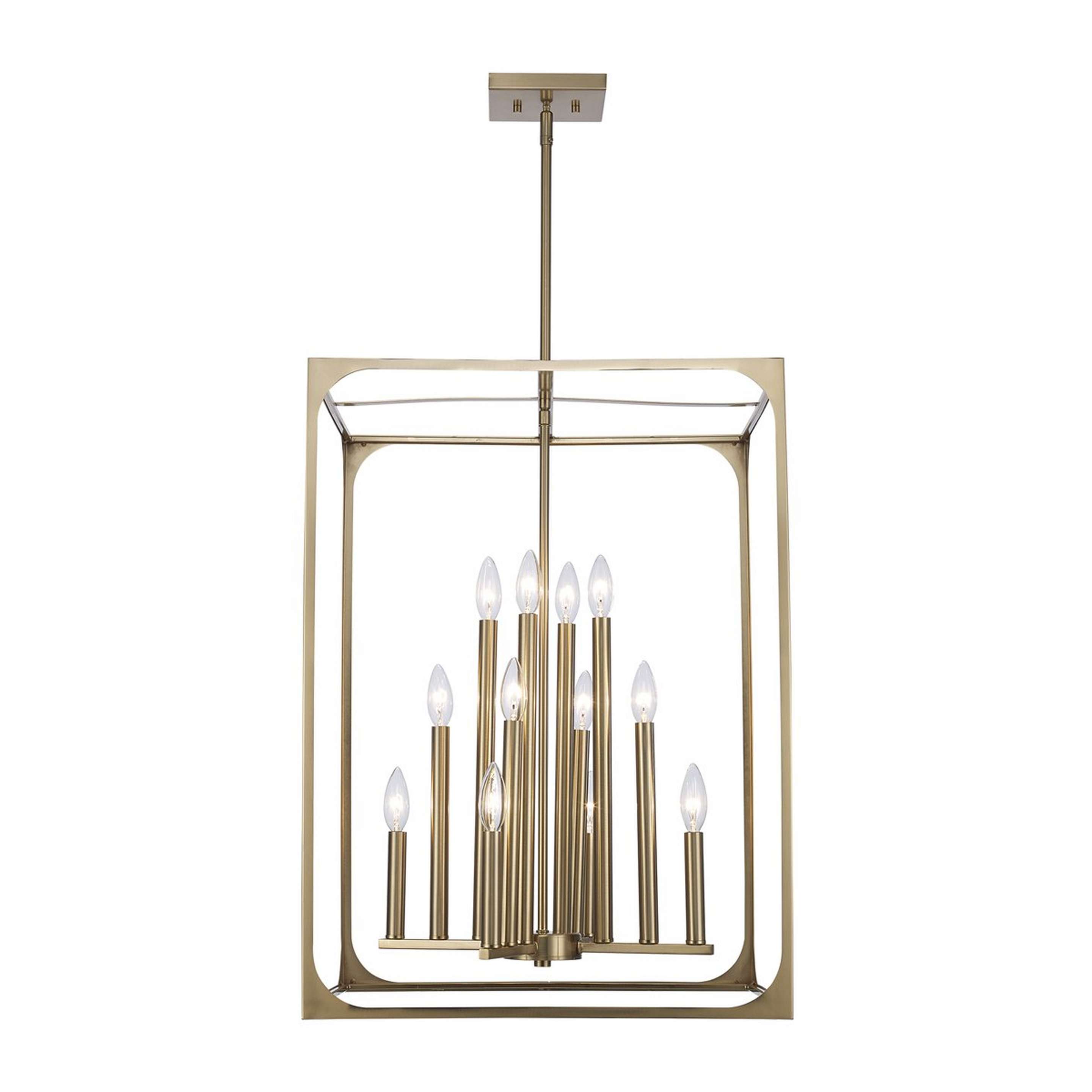 A Birkdale Lantern - 12 Light with Antique Gold color