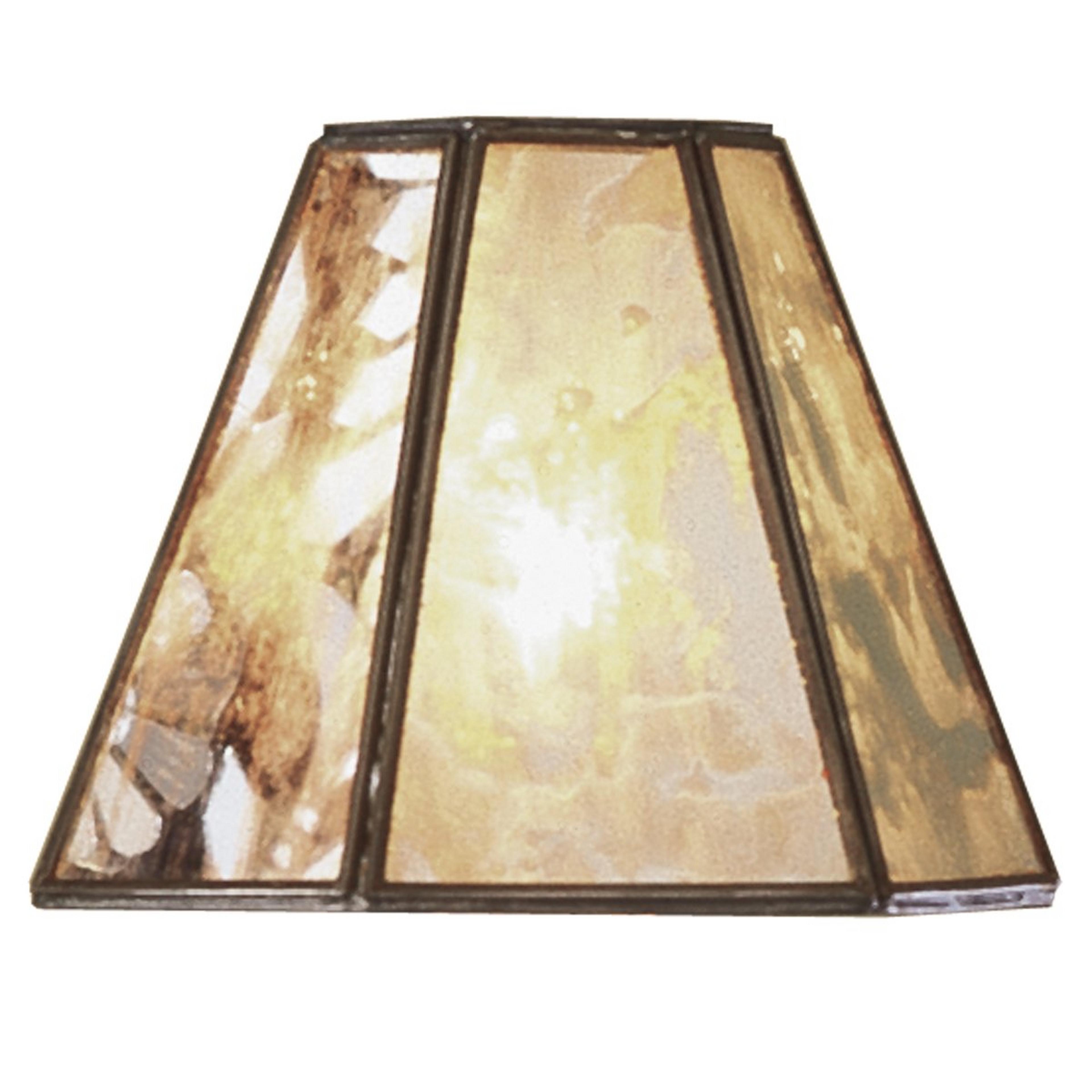 A 6" Antique Mirror Chandelier Shade with Antique Mirror color
