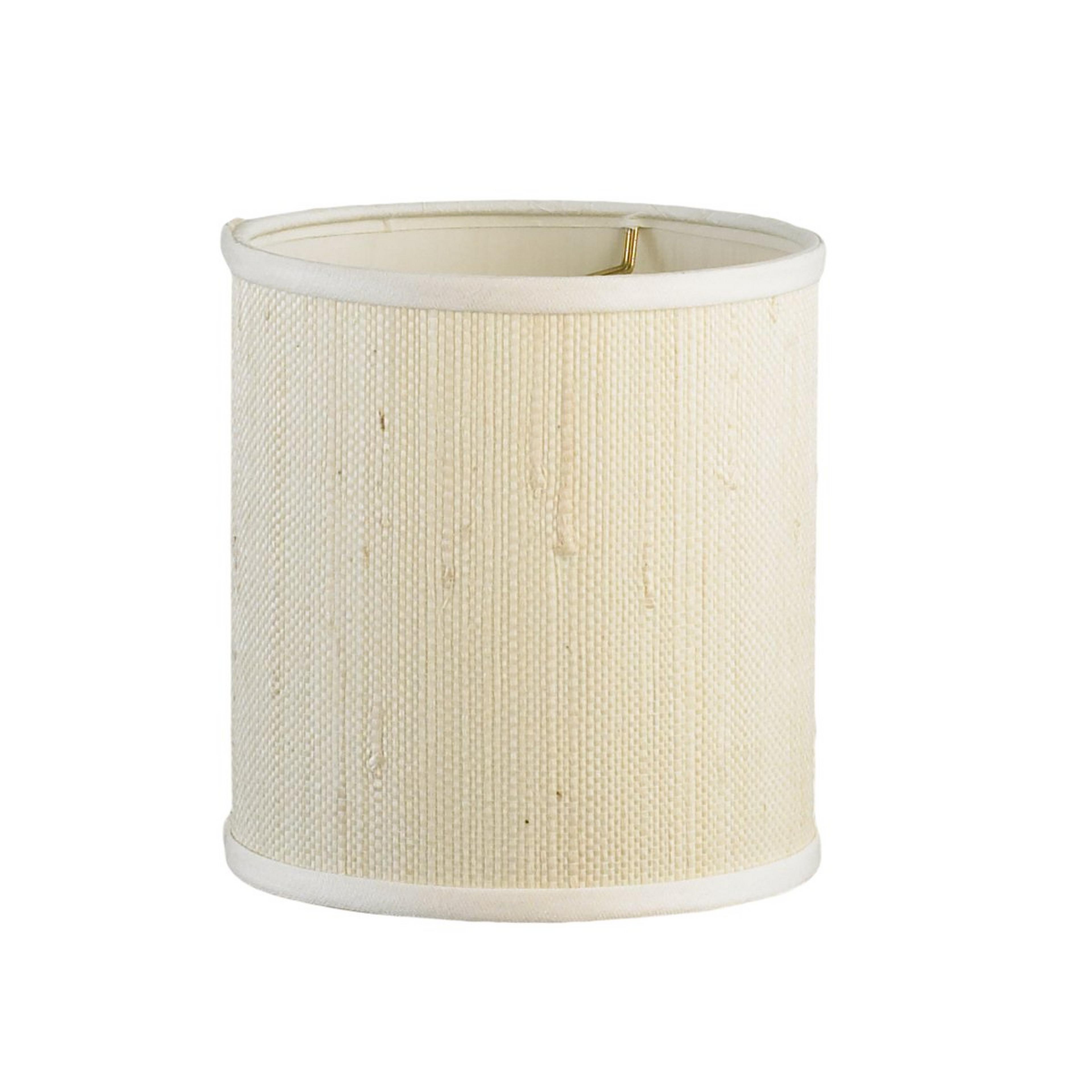 A 5.5" Grasscloth Shade with Grasscloth color