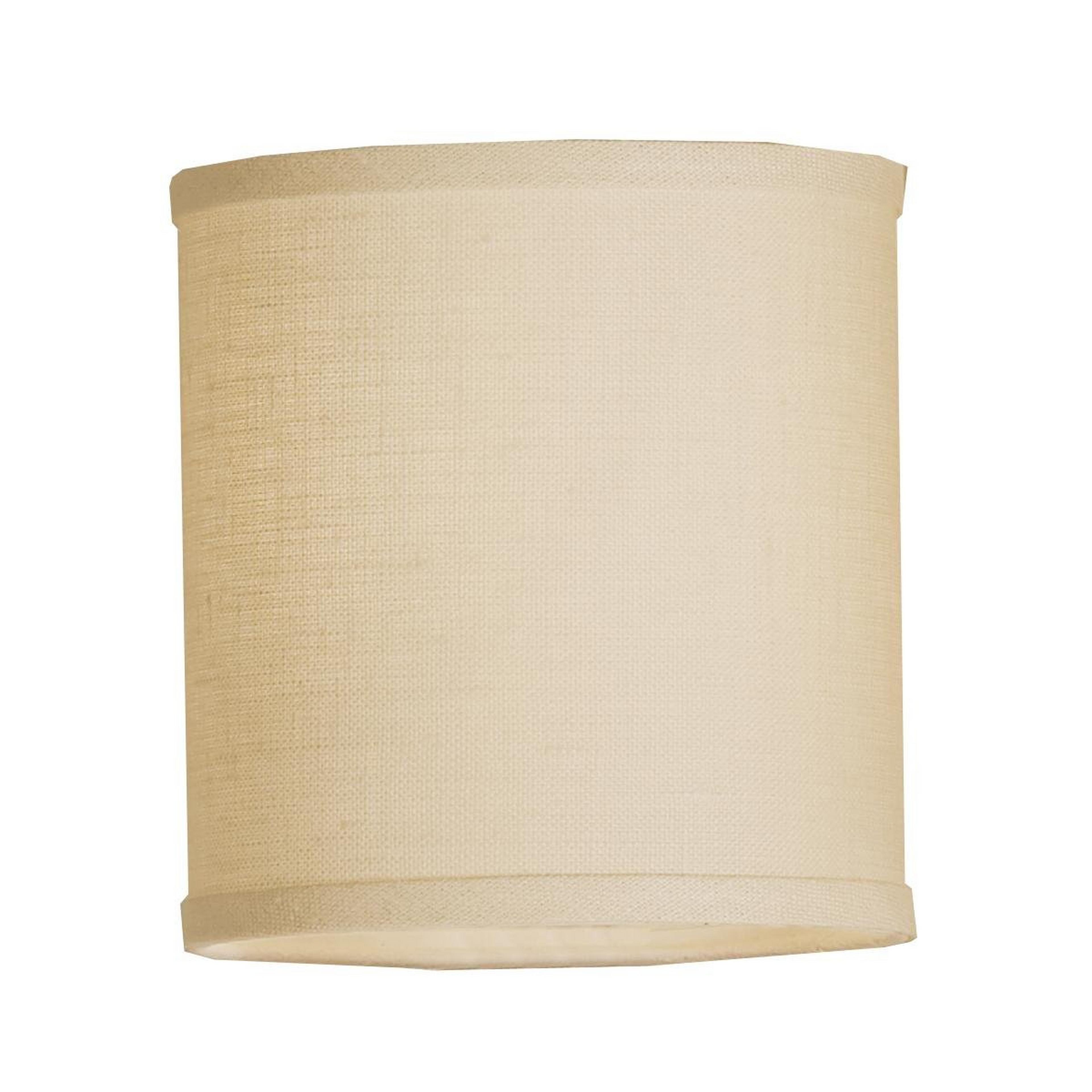 A 5.5" Linen Cylinder Oversized Chandelier Shade with Beige color