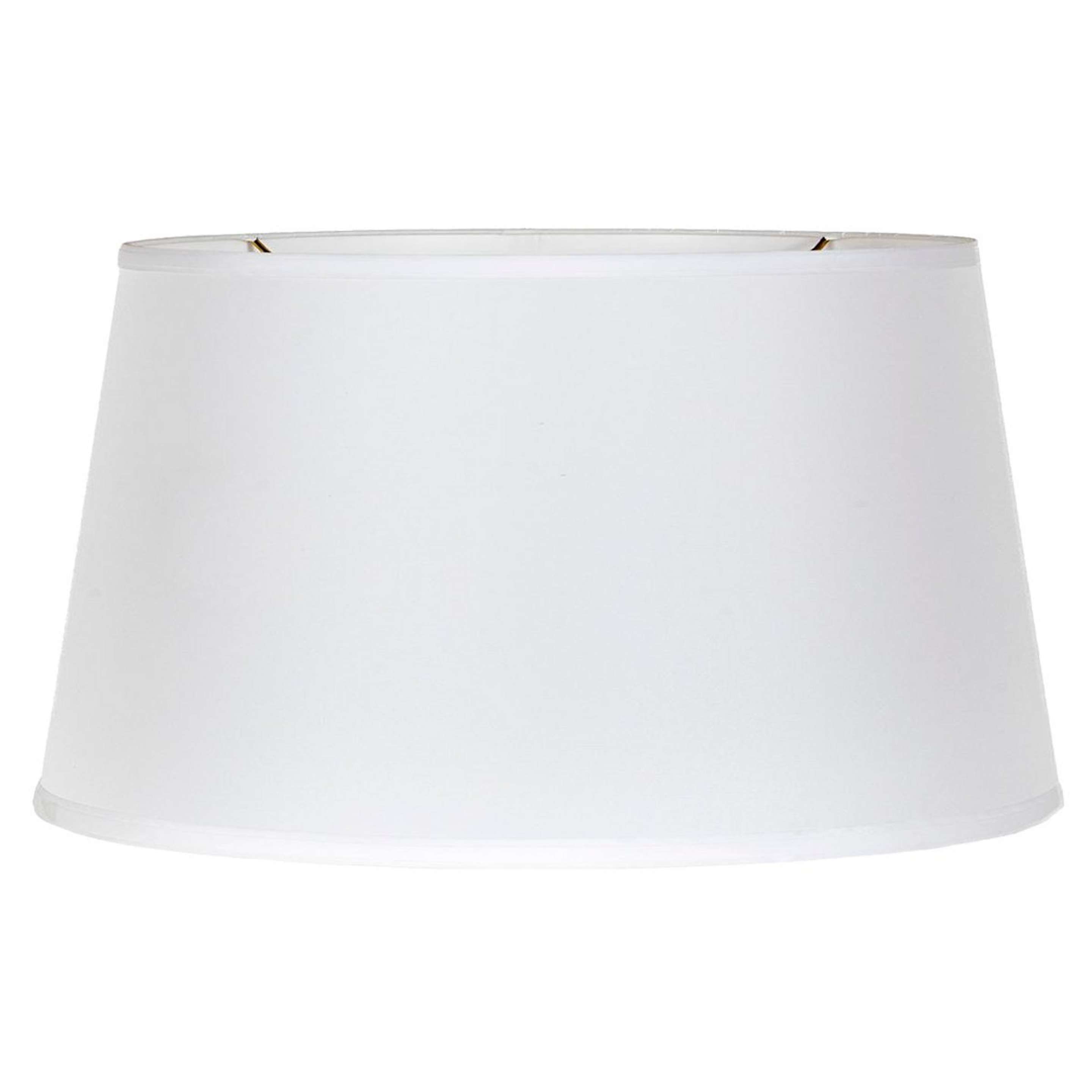 A 18" Drum Lamp Shade with White color
