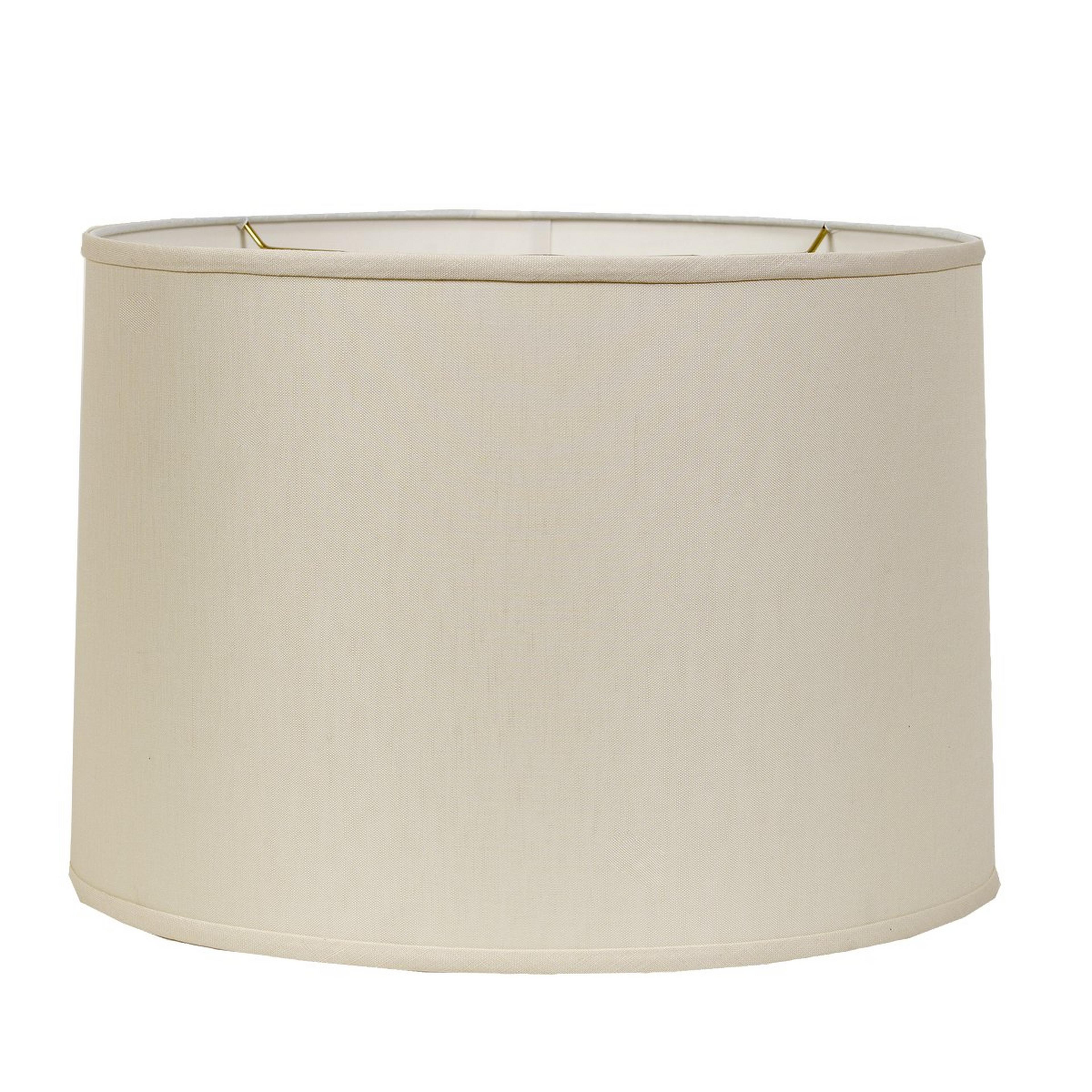 14" Belgian Linen Drum Shade