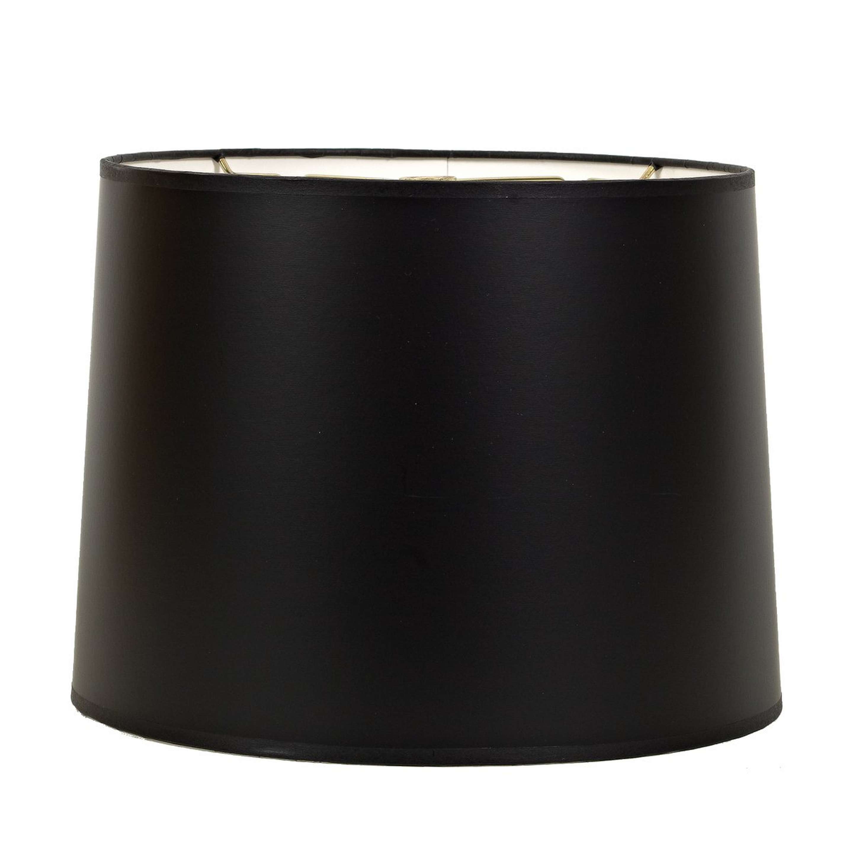 A 12" Paper Drum Shade with Black color