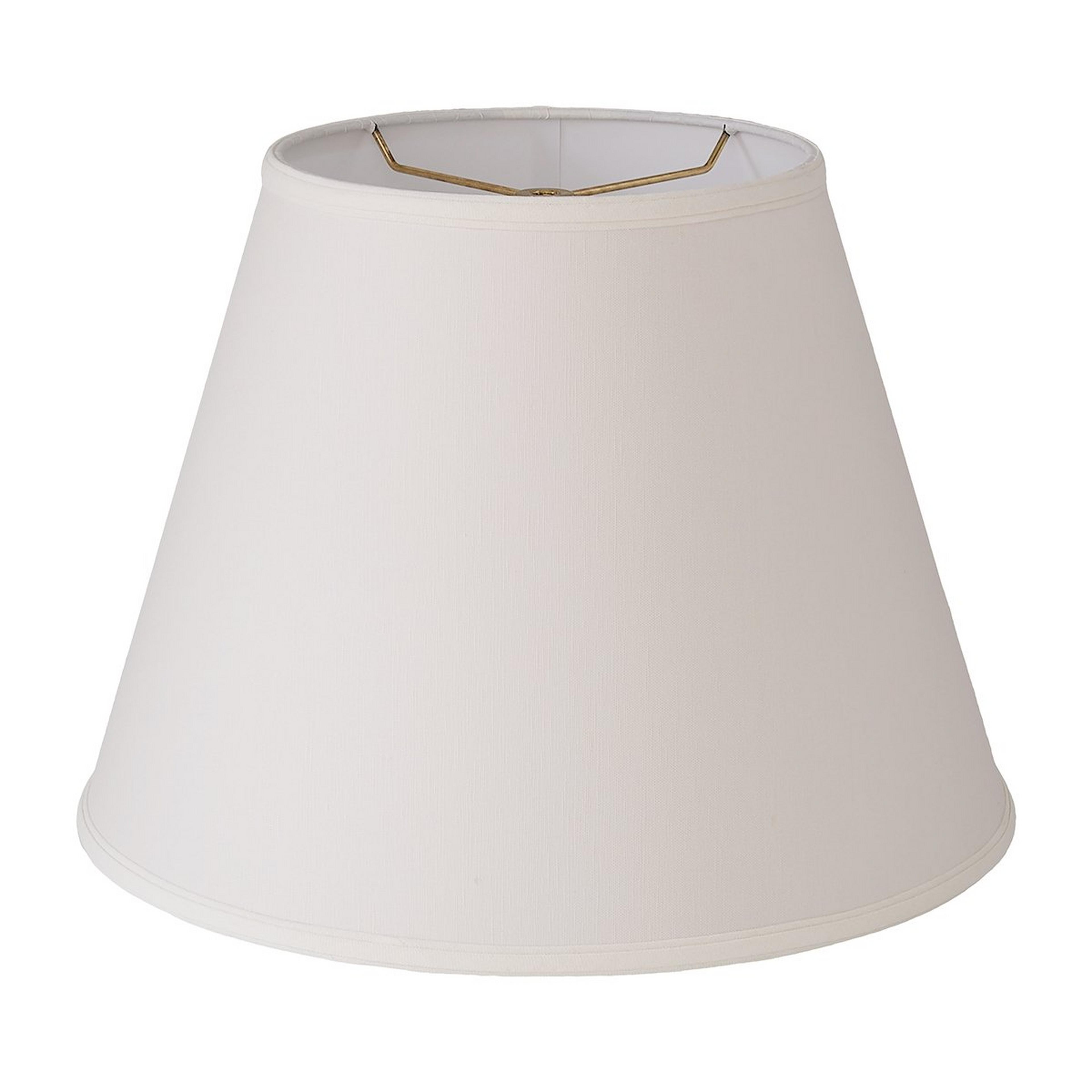 16" Belgian Linen Empire Lamp Shade