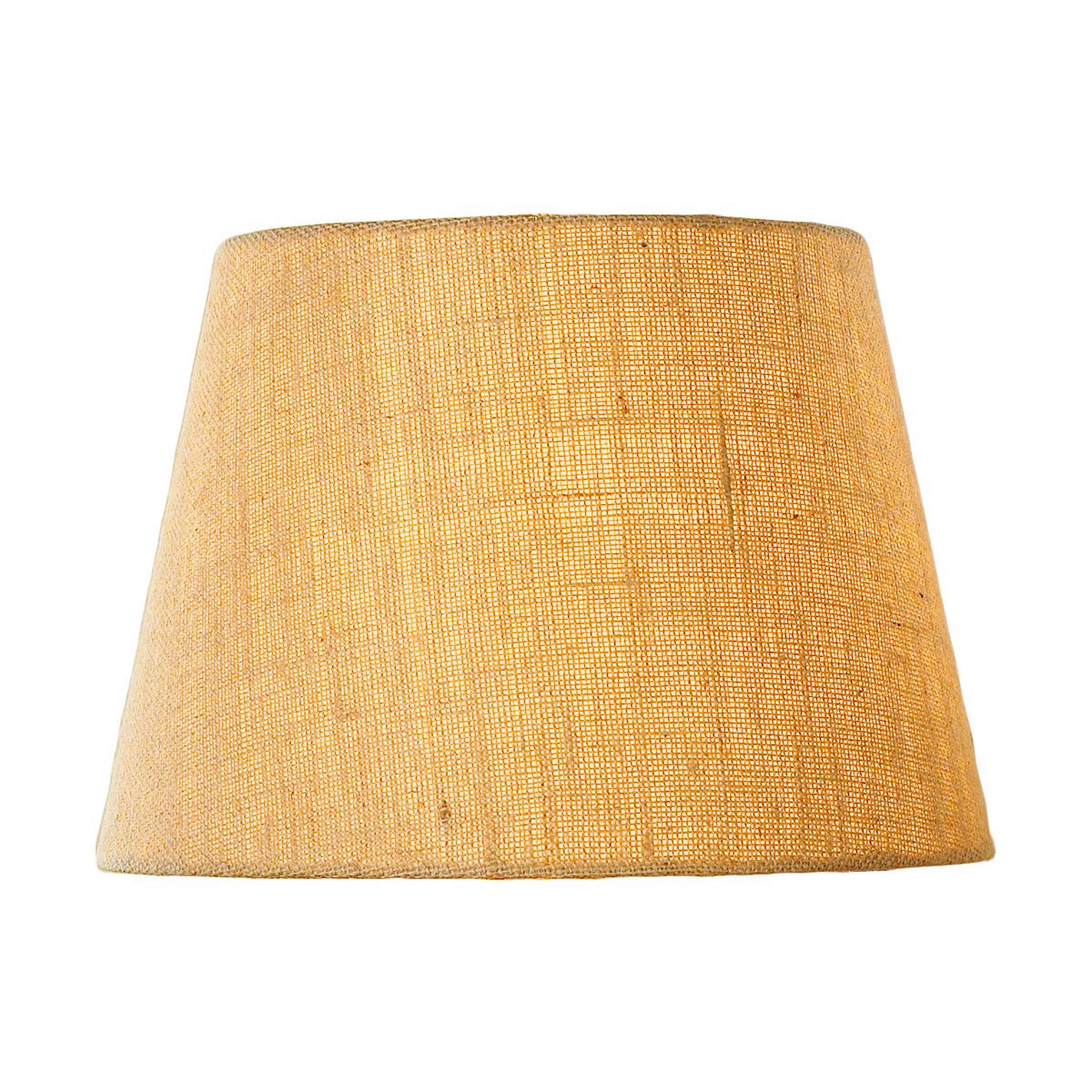 A 16" Burlap New Drum Lamp Shade with Natural color