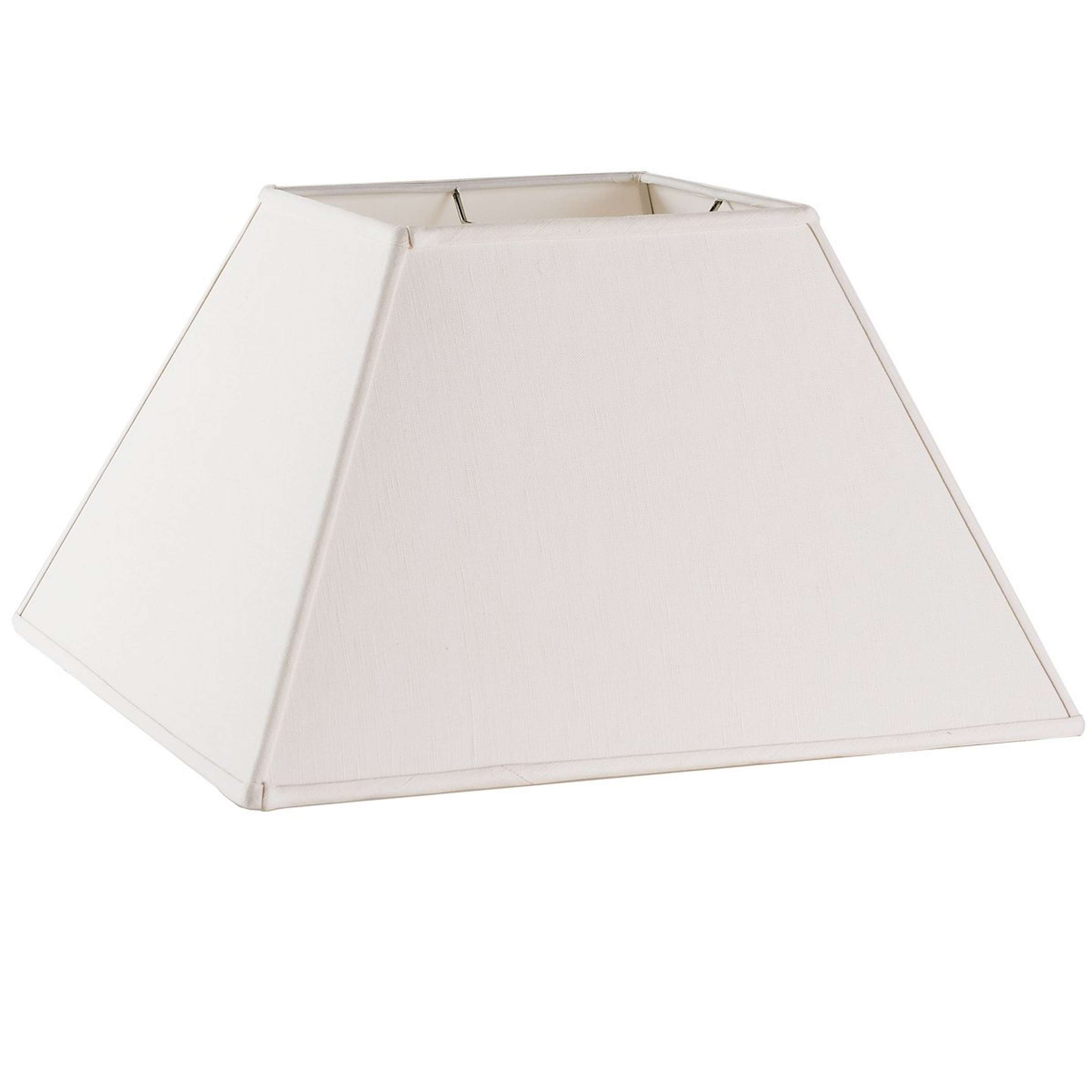 A 16" Pyramid Lamp Shade with Cream color