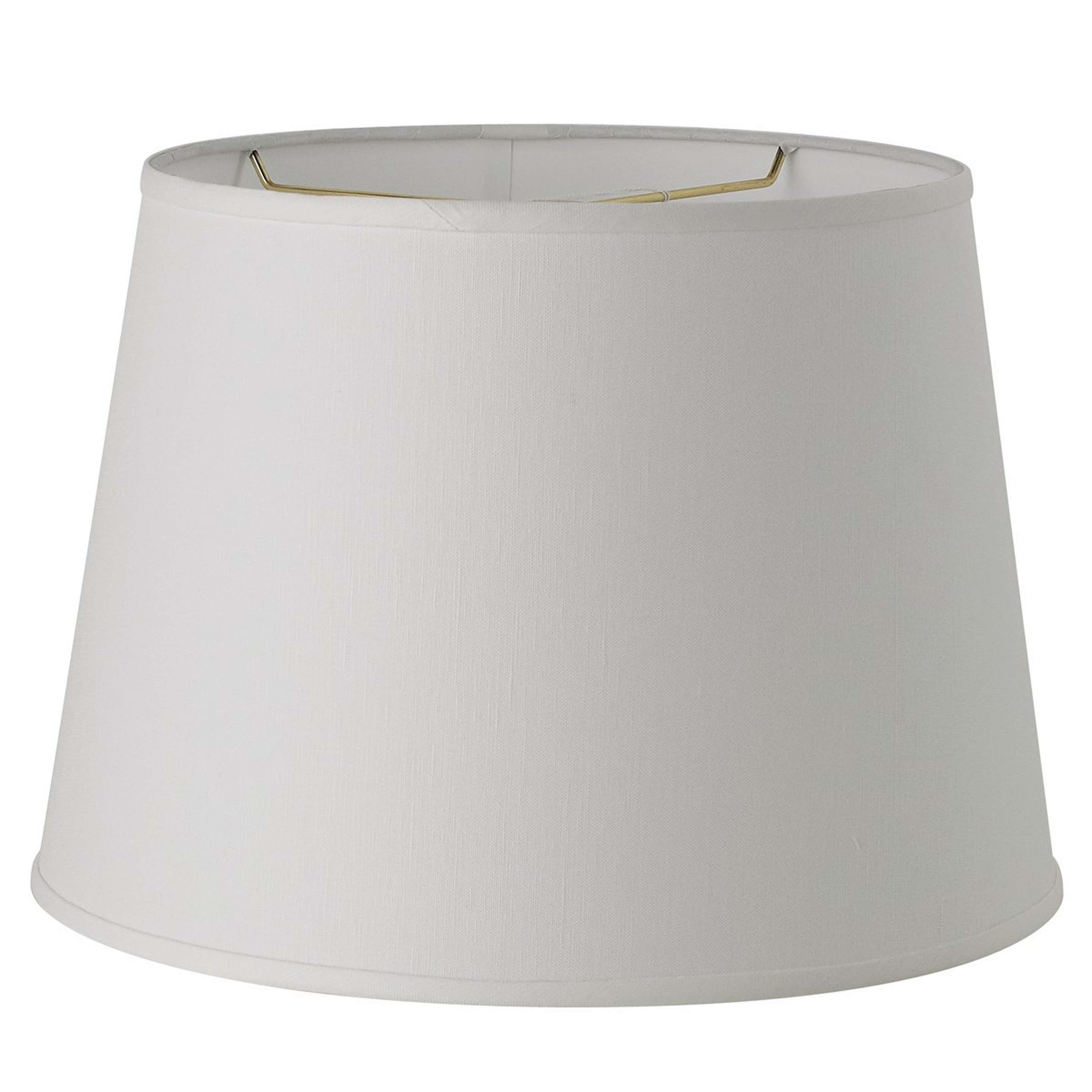 A 14" Linen Lamp Shade with White color
