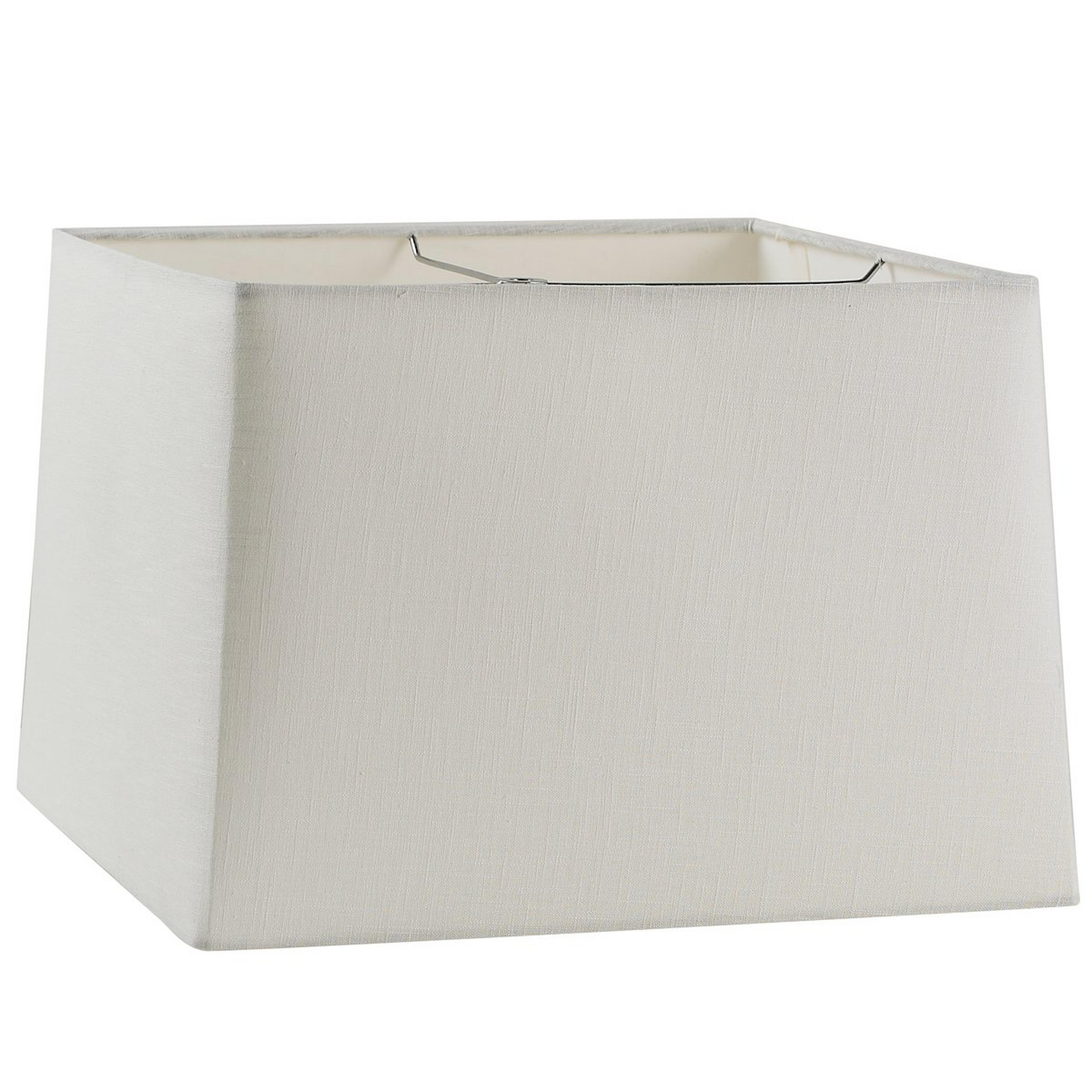 Cream Linen Square Lampshade