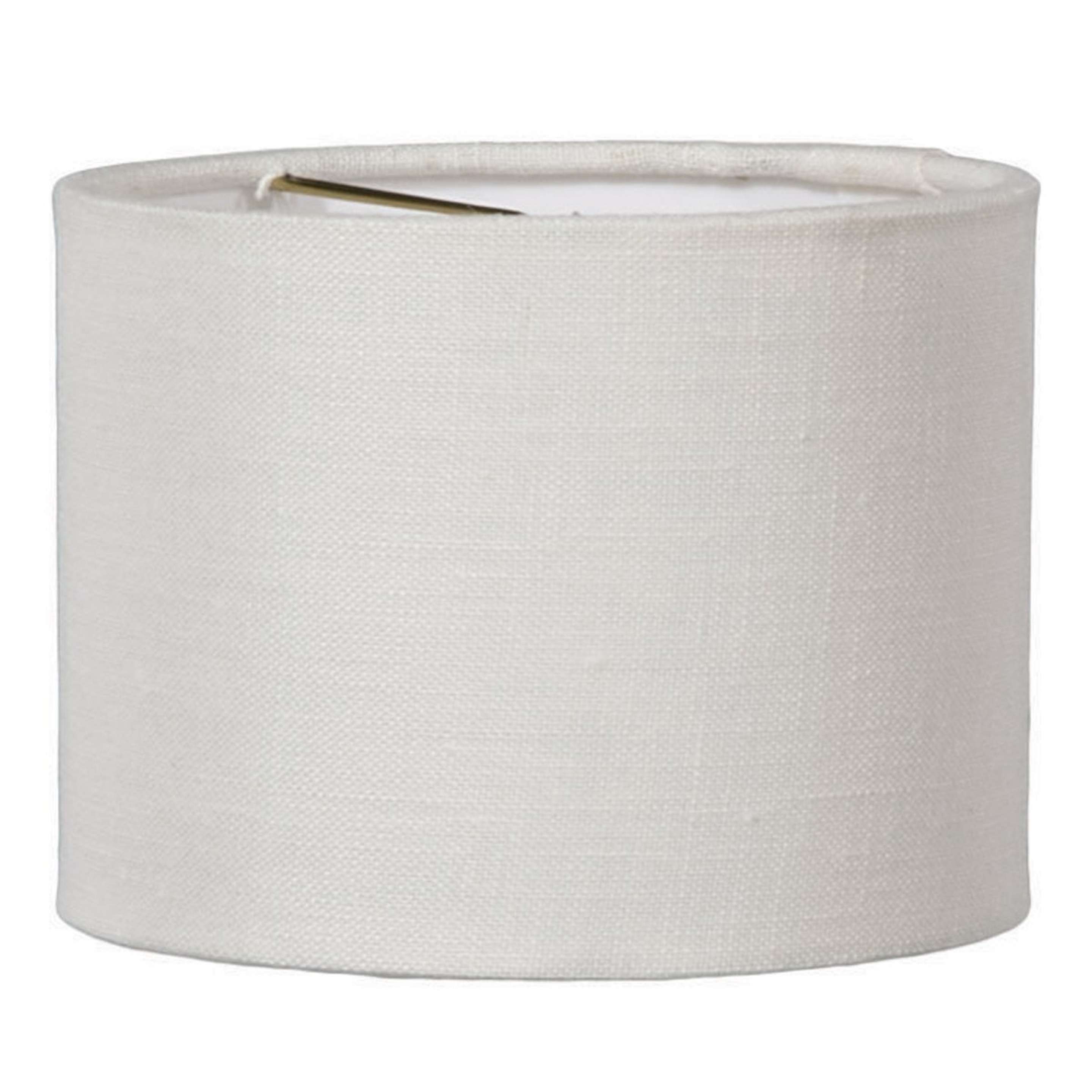 A 4.5" Linen Drum Chandelier Shade with Cream color