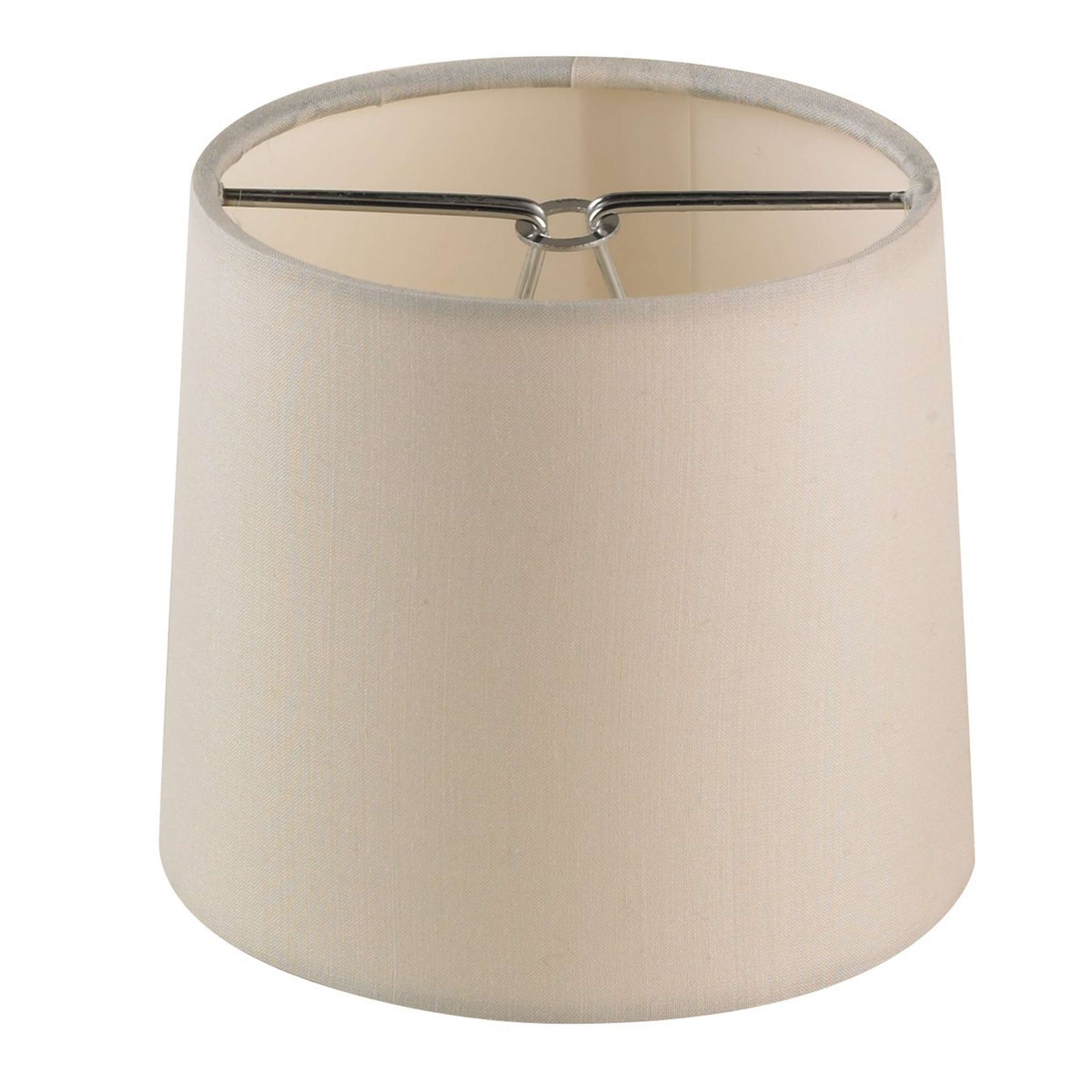 A 5" Silk Drum Chandelier Shade with Oyster color