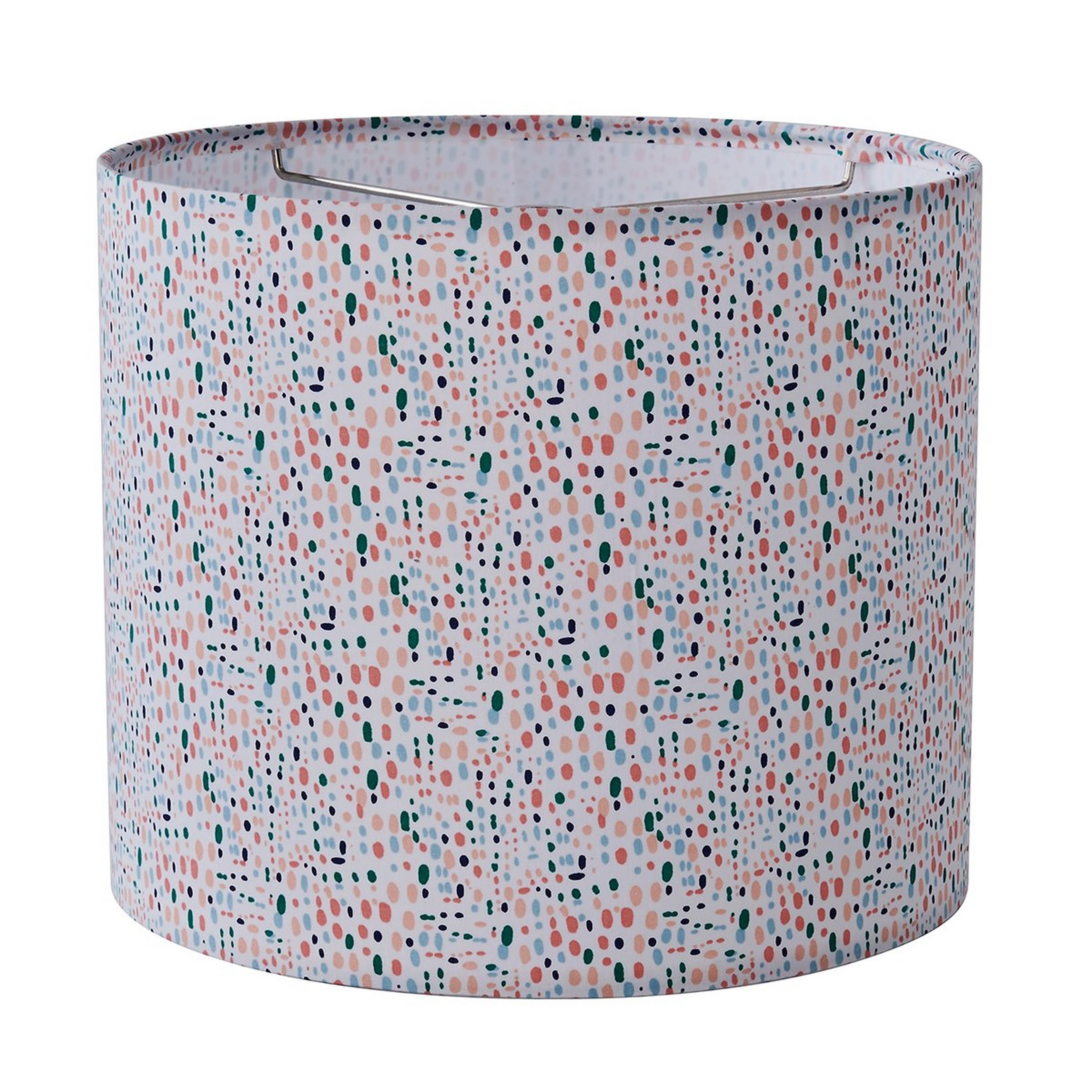 12" Multi Speckled Drum Shade