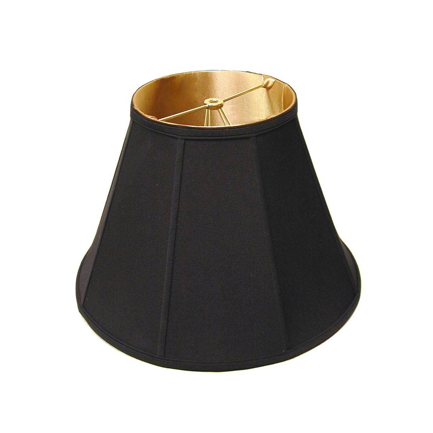 Black Lamp Shades With Gold Liningnull