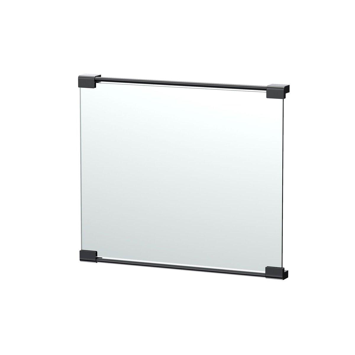 Minimalist Rectangular Bracket Mirror - Small