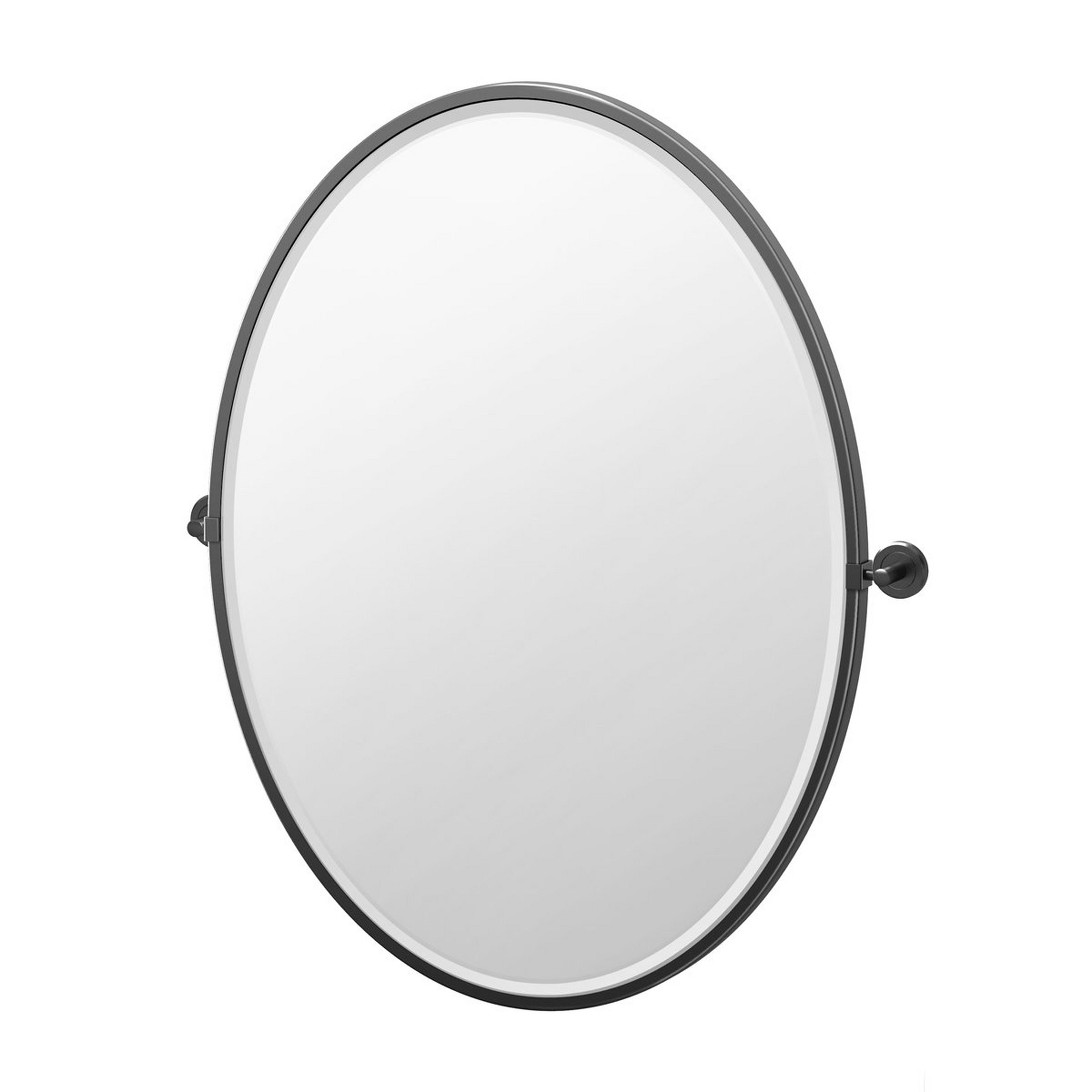 Essential Modern Framed Oval Mirror - Large