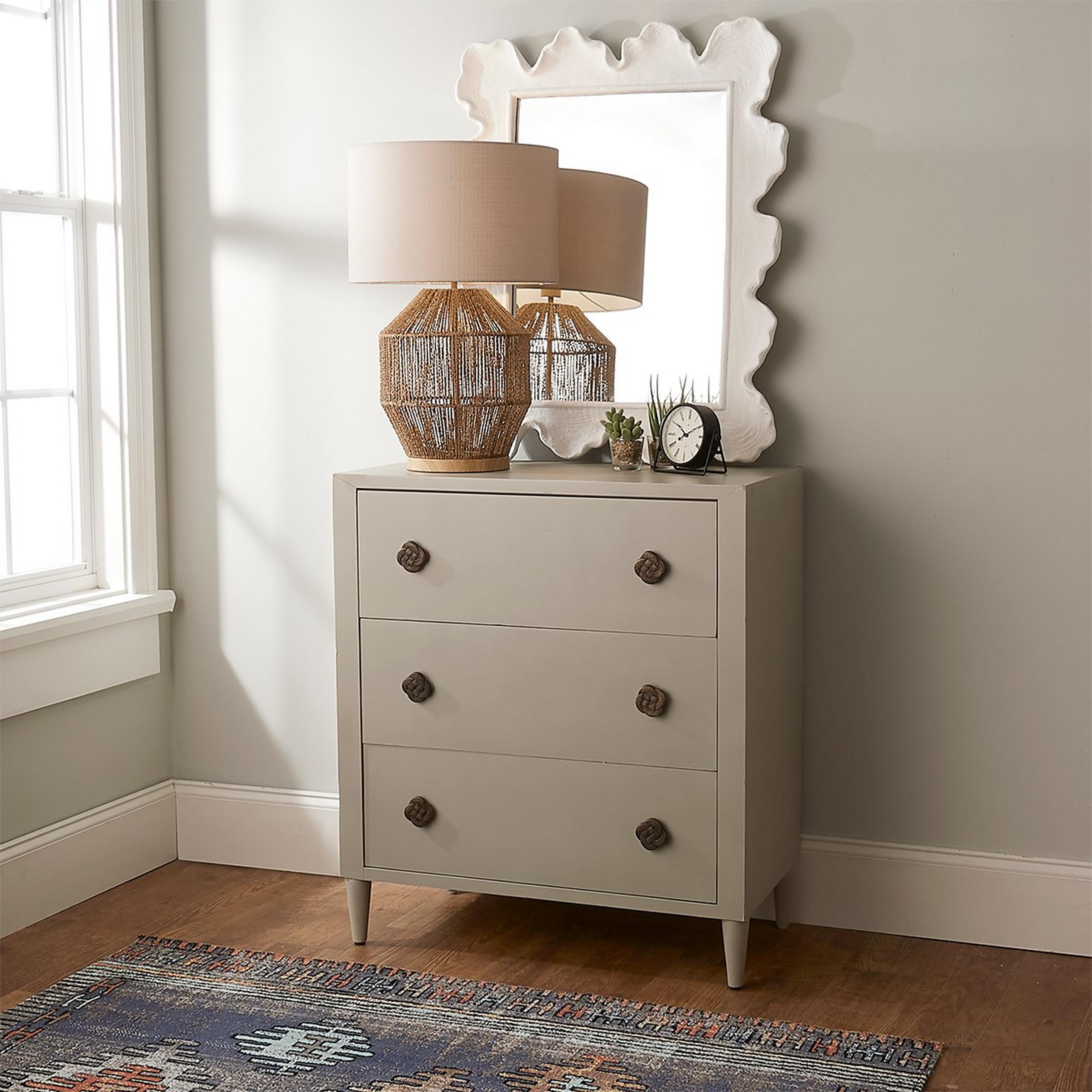 Coral Curve Mirror