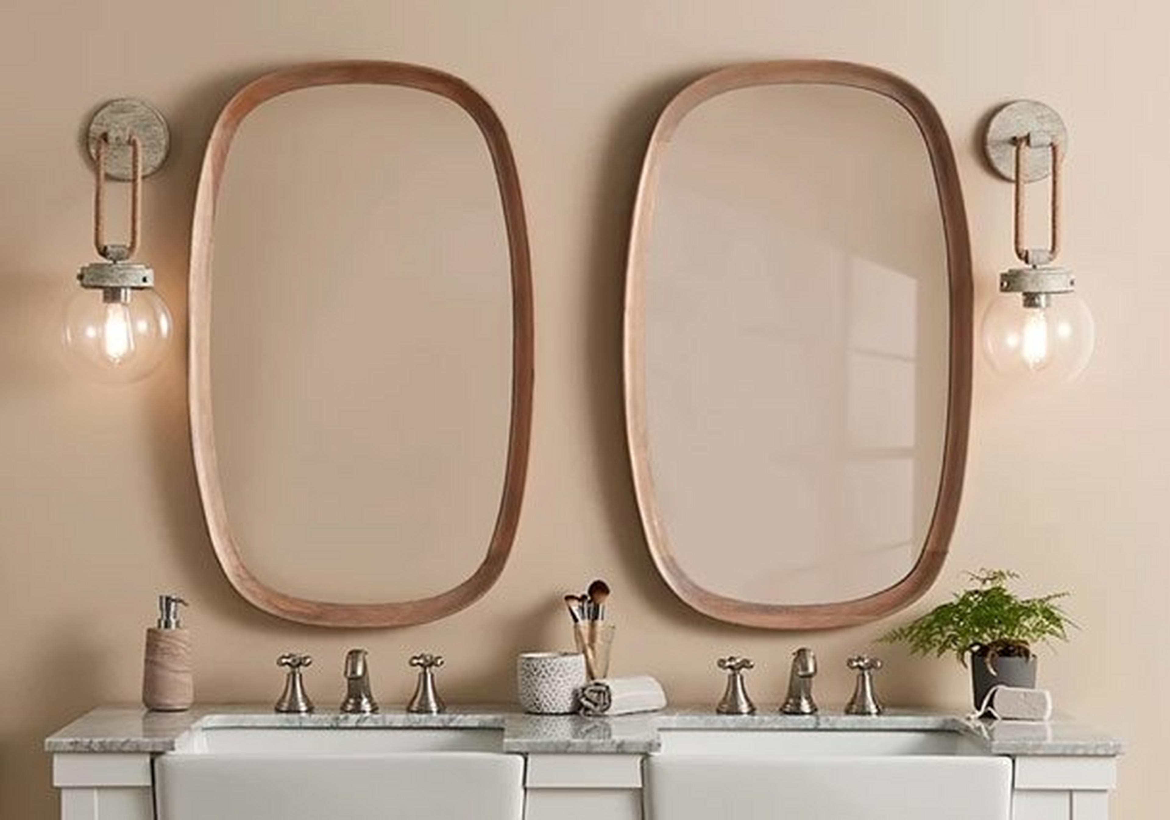 Two Wrenfield Mirrors over a vanity