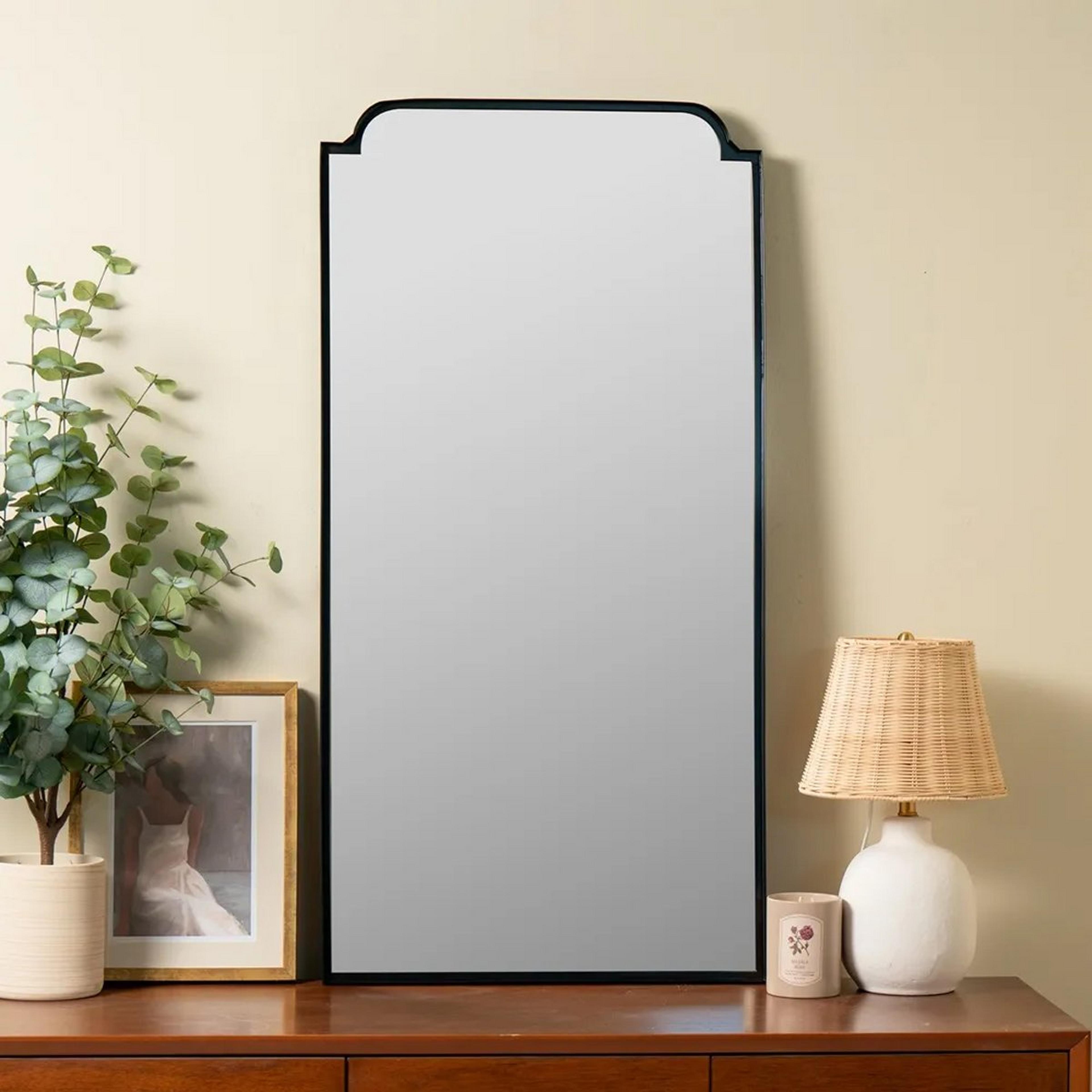 A Blanche Mirror with Black  color