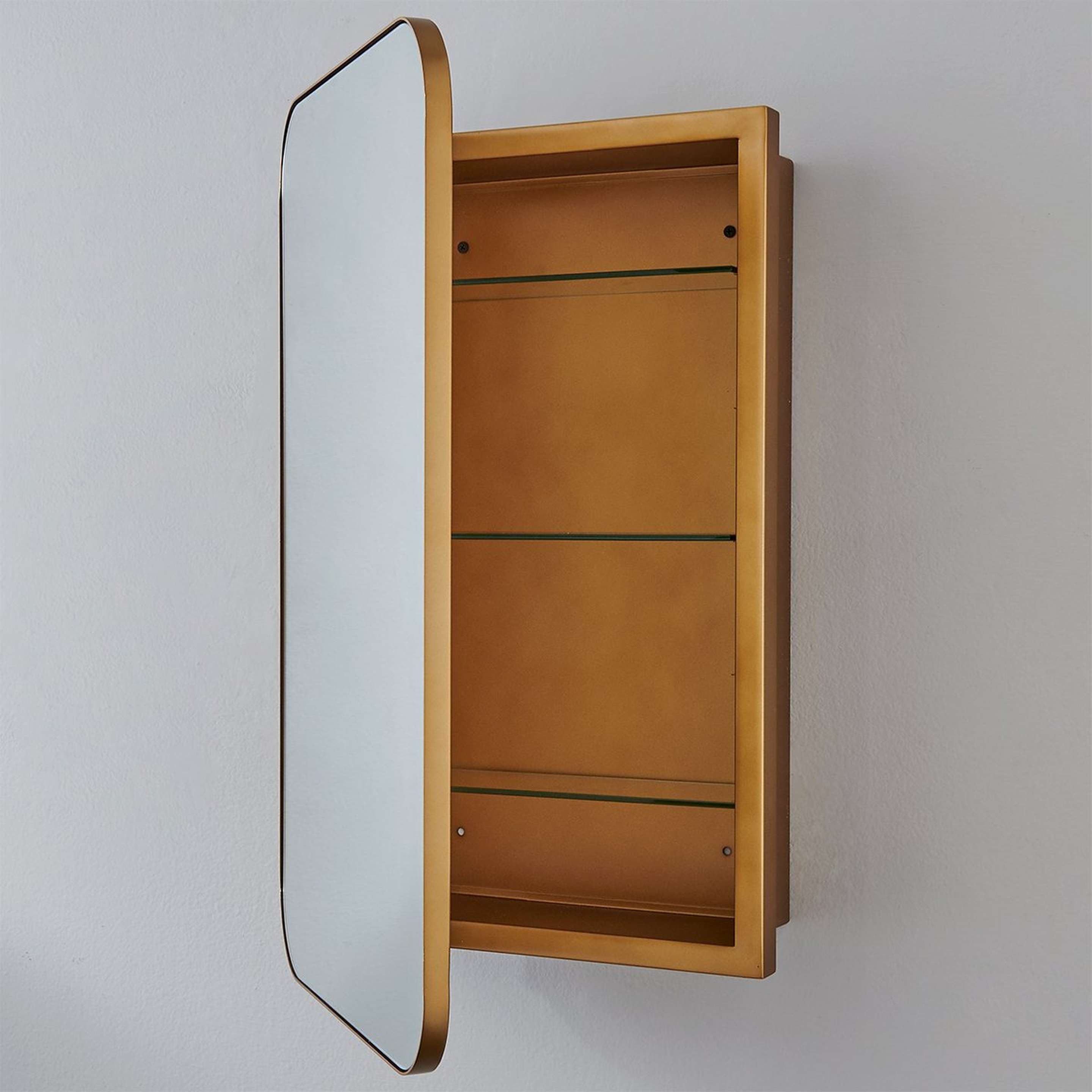 Refreshingly Rectangular Medicine Cabinet Mirror