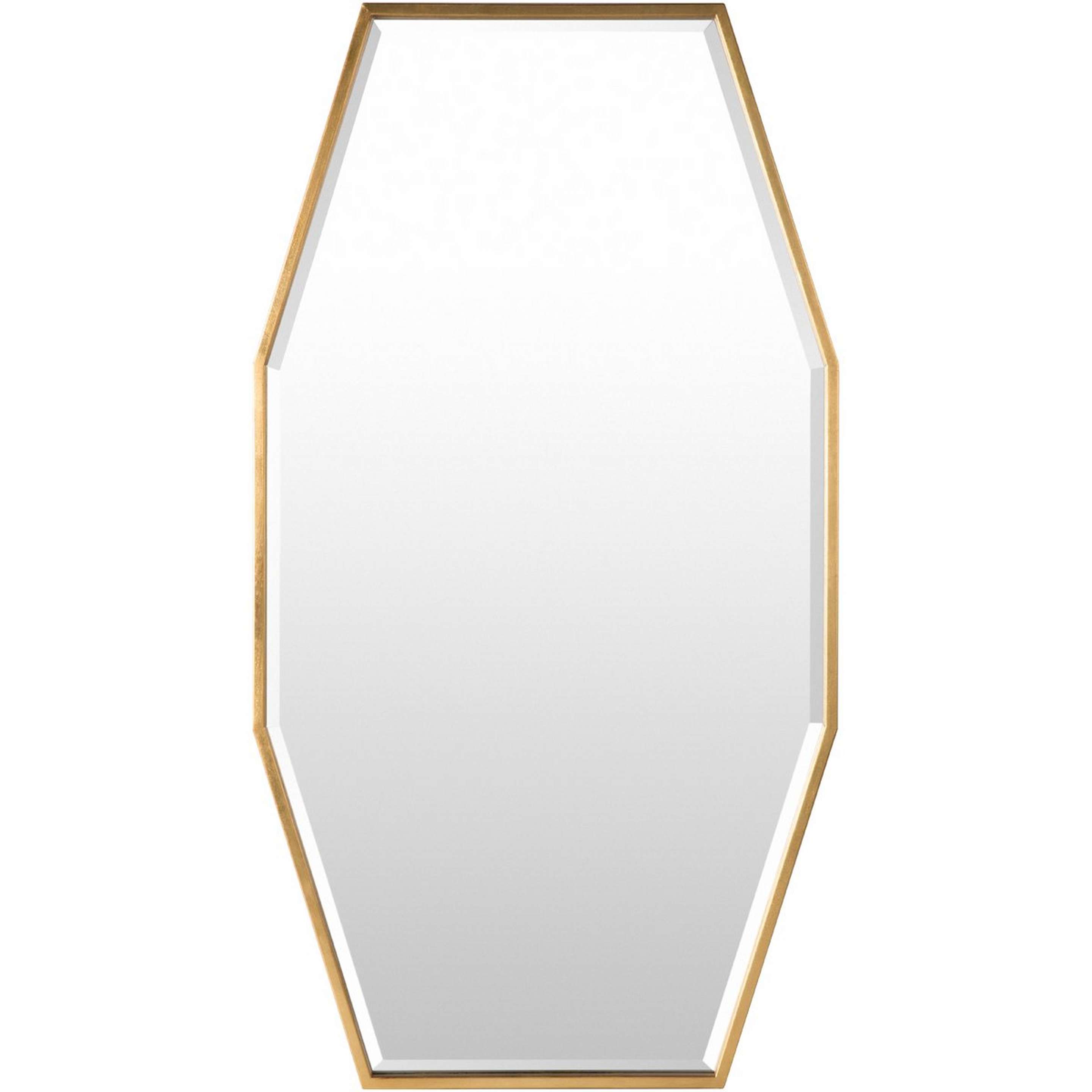 A Cannon Mirror with Gold color