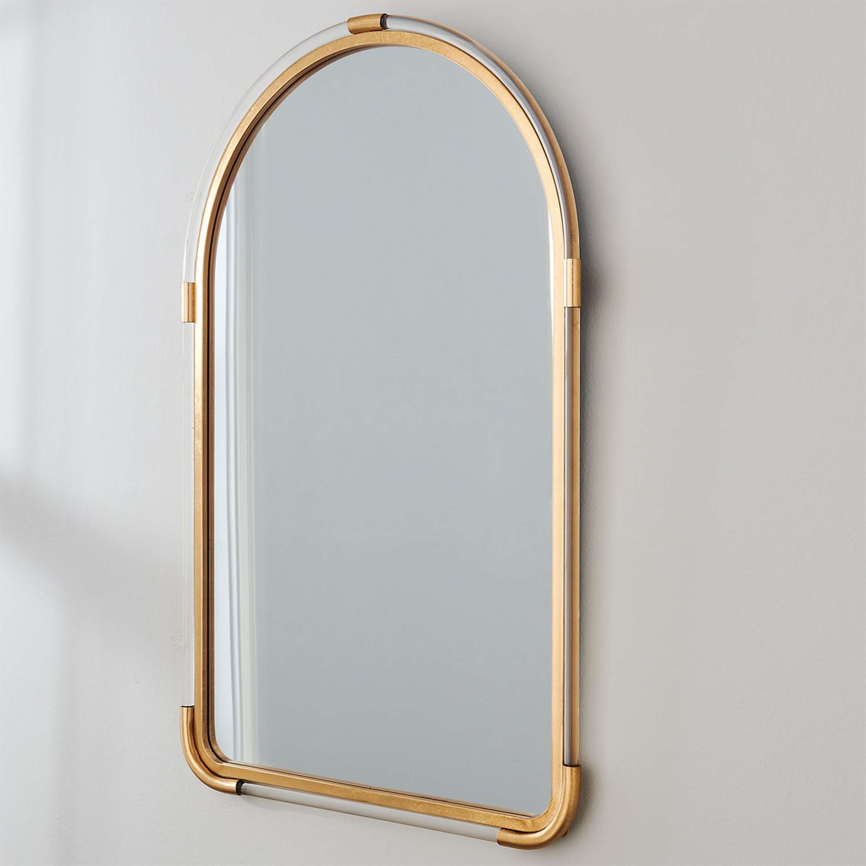 A Dorthea Mirror with Gold / Acrylic color