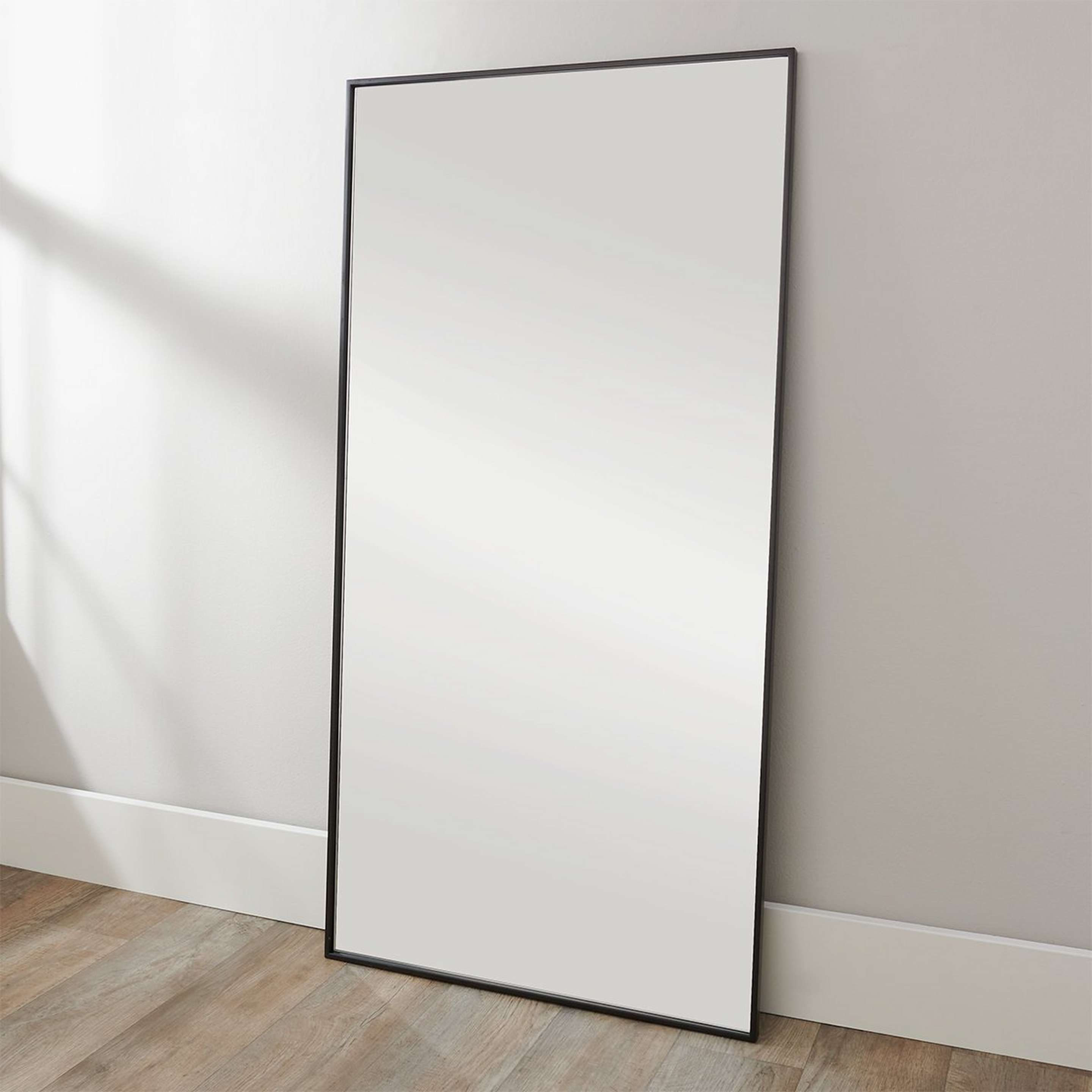 A Linework Mirror - 30x60 with Black color