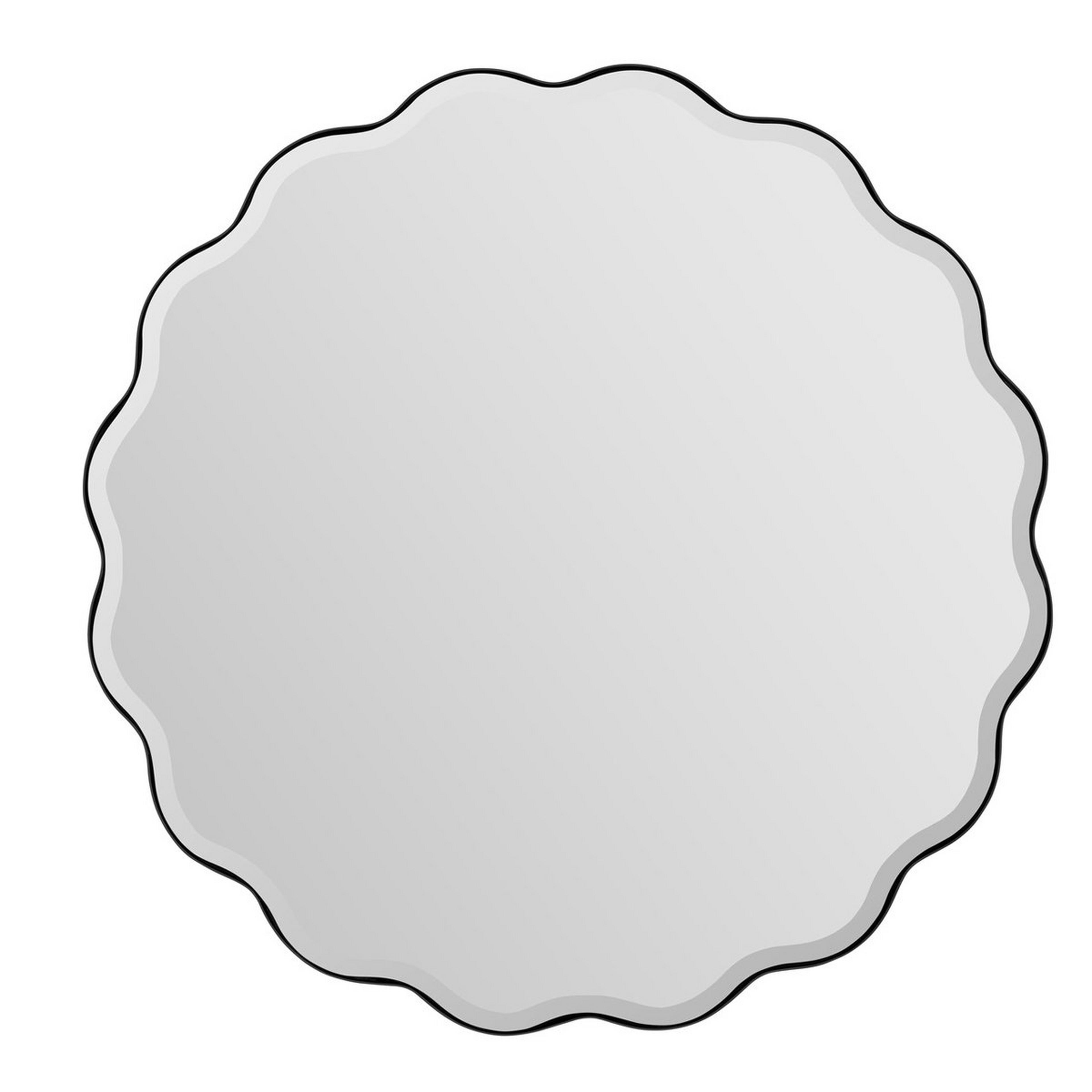 A Taraji Mirror with Black color