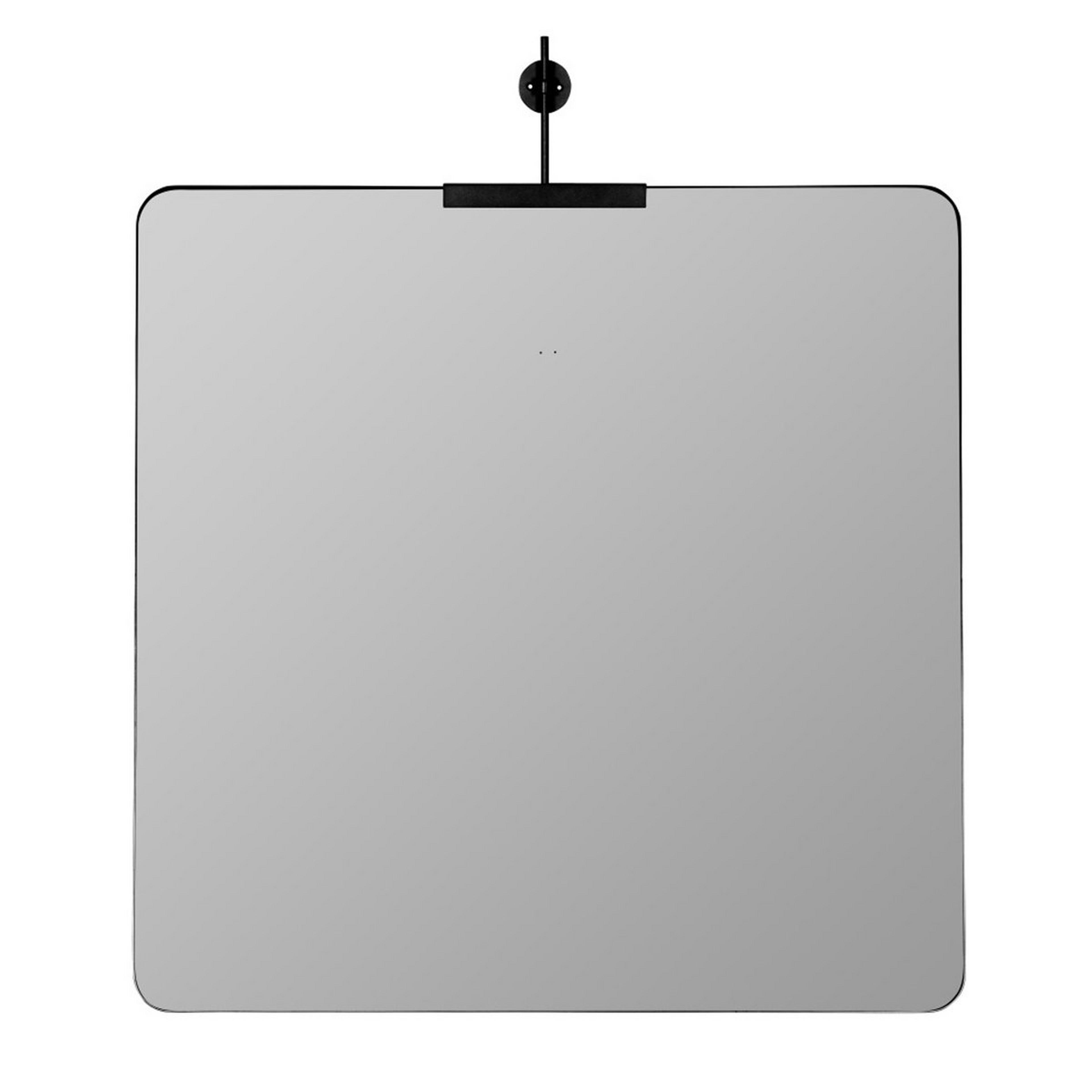 A Minimalist Diem Mirror - Square with Black color